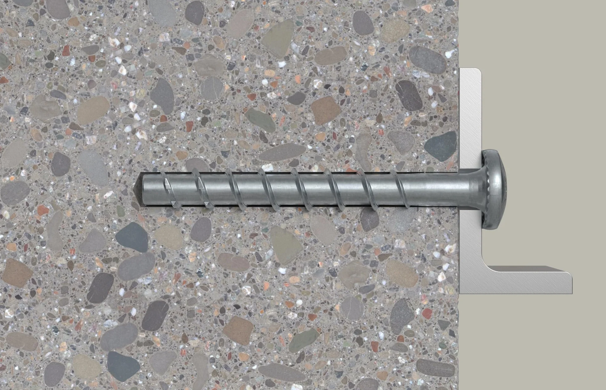 Fischer Ultracut Śruba do betonu Głowa: Panhead 6 x 40 szary