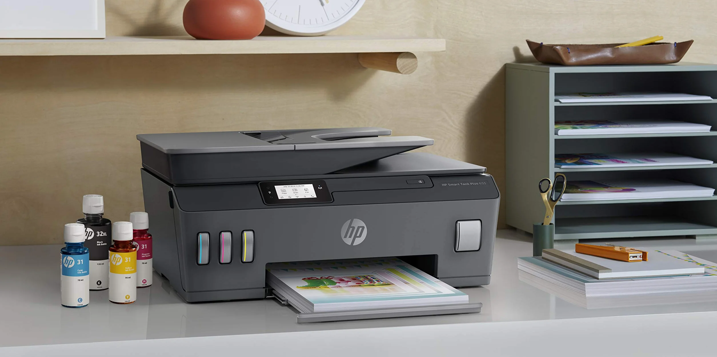 Hp Smart Tank Plus 655 Y0F74A#BHC Drukarka Atramentowa, A4, Czarny