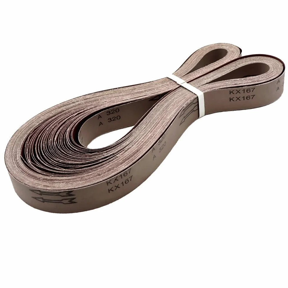 5 szt. 2100x50mm szlifierka taśmowa taśmy szlifierskie różne ziarna P40-P1000 tlenek glinu do drewna metalowego(MIX 5PCS P80P400)
