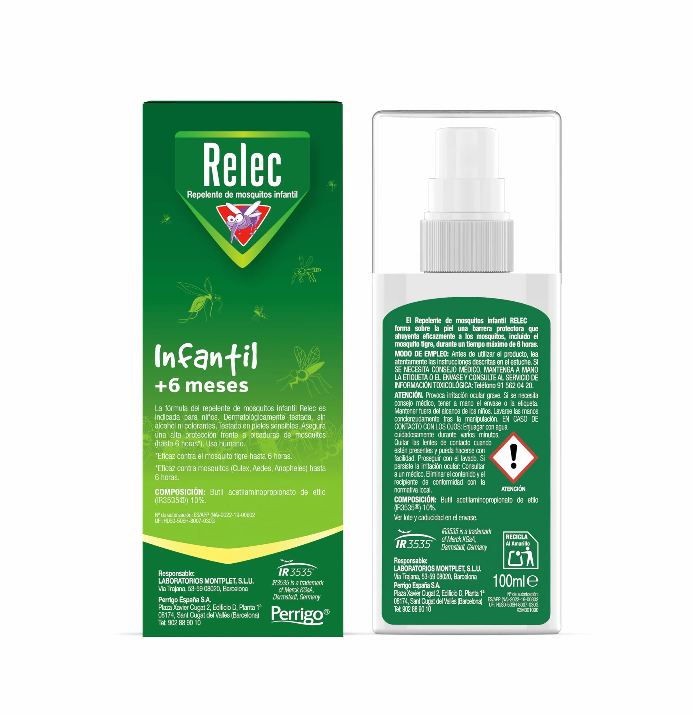 RELEC Leki: Środek przeciwko owadom i szkodnikom, 100 ml