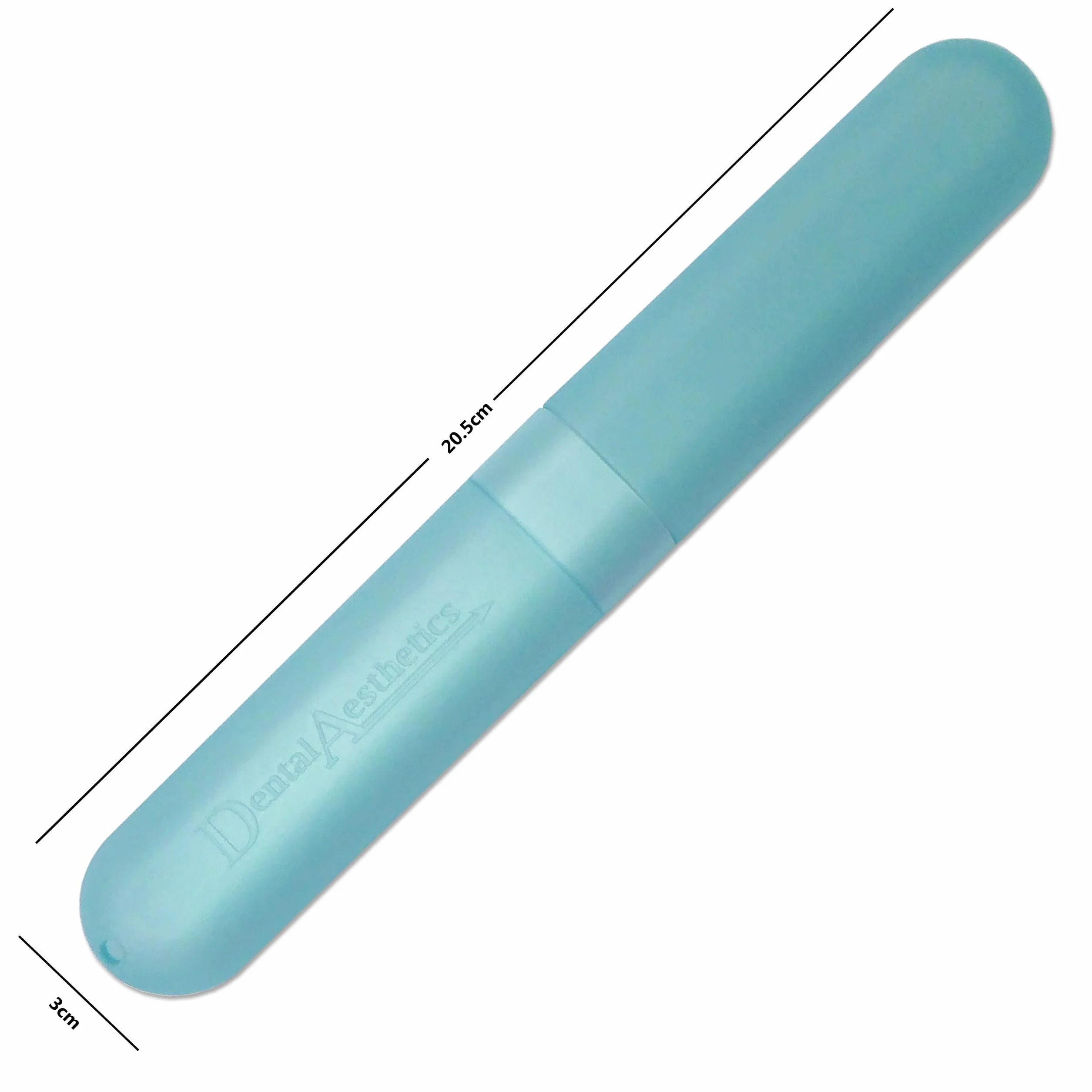 4 plastikowe etui na szczoteczkę podróżną, dzięki czemu szczoteczki do zębów są zawsze czyste na wakacjach, Solid (Opal) Colors, 4 sztuki (zestaw 1), Classic, Solidne (nieprzezroczyste) kolory, 4
