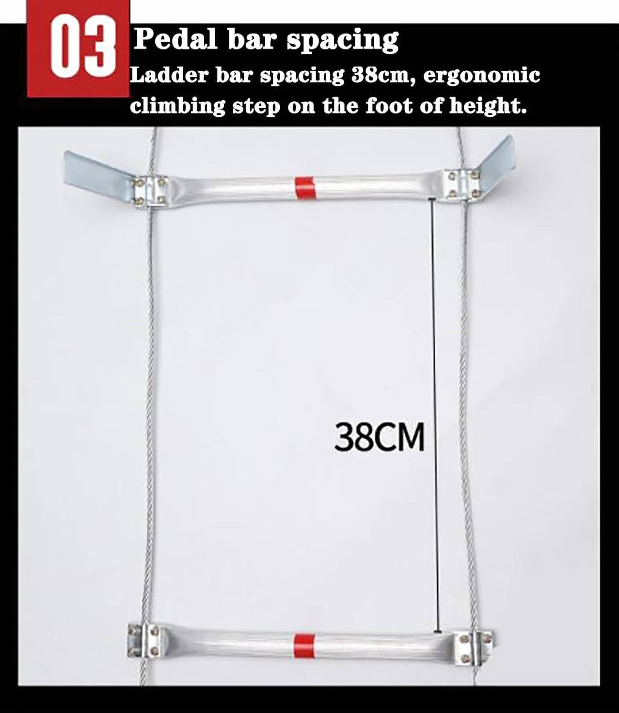 Drabina ratunkowa stop aluminium 420 kg 15 m