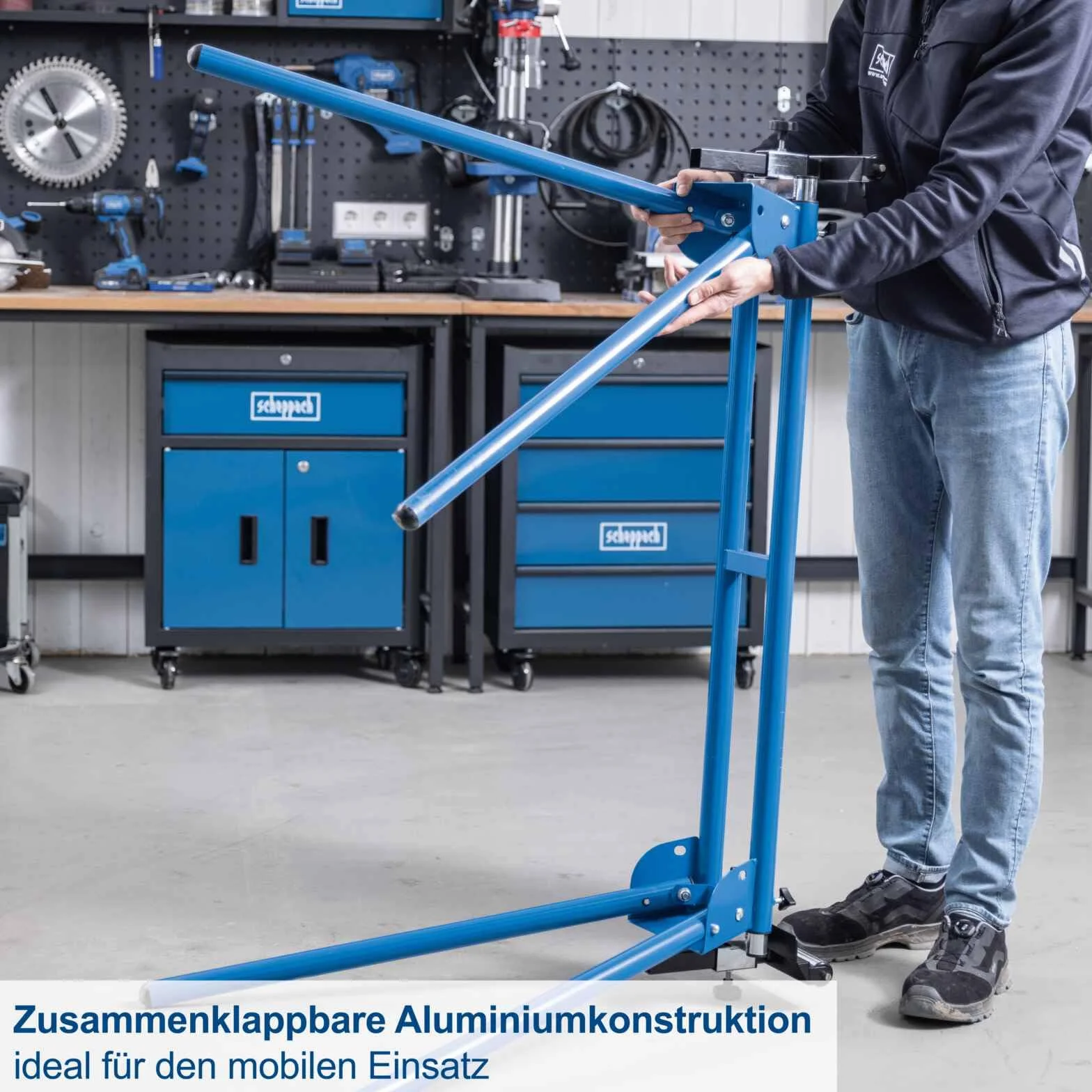 Scheppach Stół Roboczy Do Ukośnicy 100 x 81 x 58 cm 12.5 kg