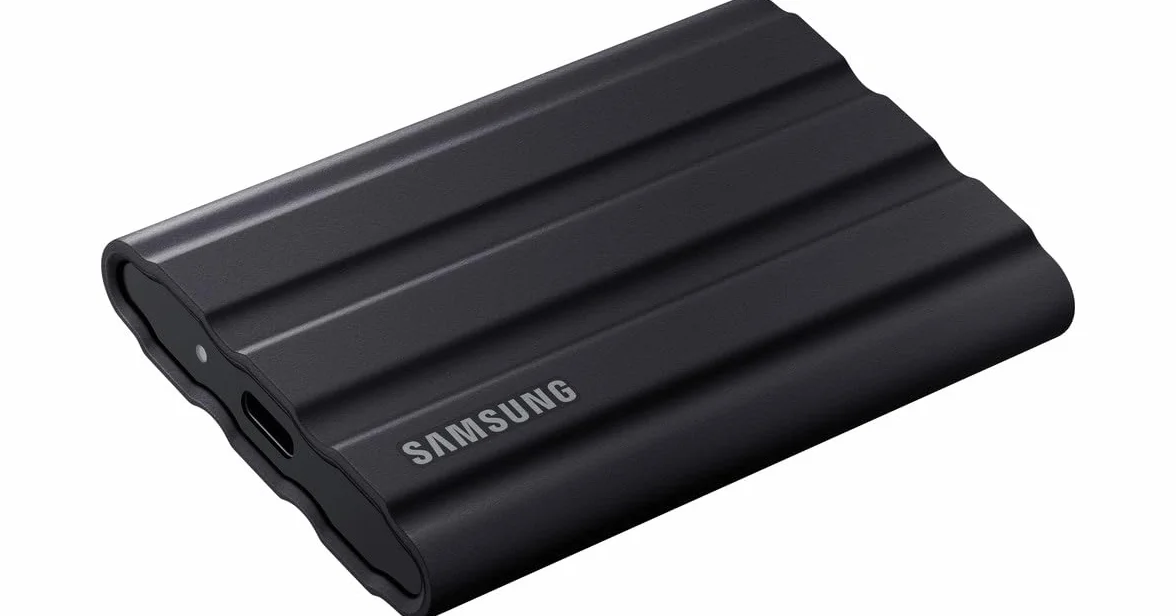 Samsung T7 Shield MU-PE1T0S/EU Przenośny Dysk SSD 1 TB Czarny
