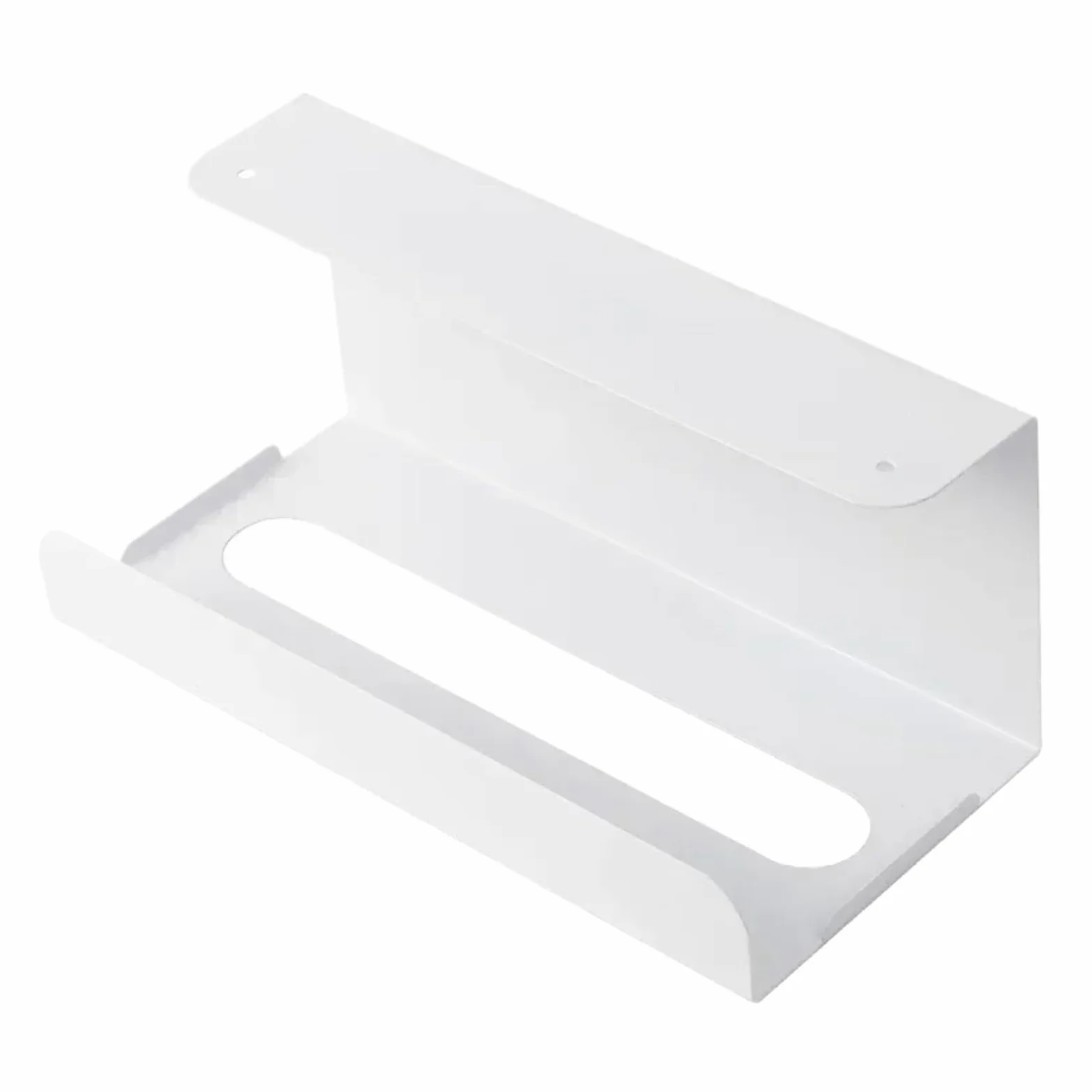 Wielofunkcyjny Pojemnik Na Chusteczki Pod Szafką, Uchwyt Ręczniki Papierowe, Żelazko, Wytrzymały Stojak, Biurko, Akcesoria Kuchenne łAtwość MontażU(White)