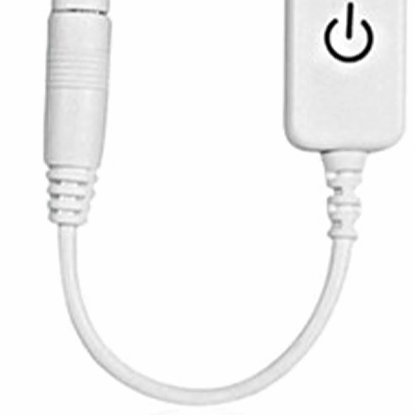 Mini Ściemniacz LED Dotykowy DC12-24V 1 Kanał 4A Przełącznik do Taśm LED Monochromatycznych Plastikowy 22g