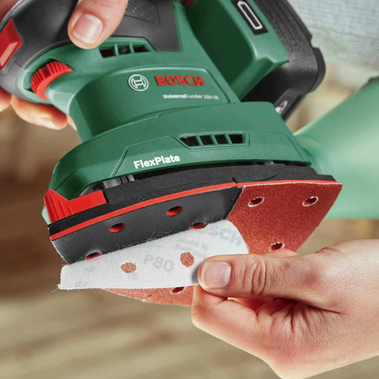 Bosch Szlifierka Akumulatorowa, Zielony, 18V