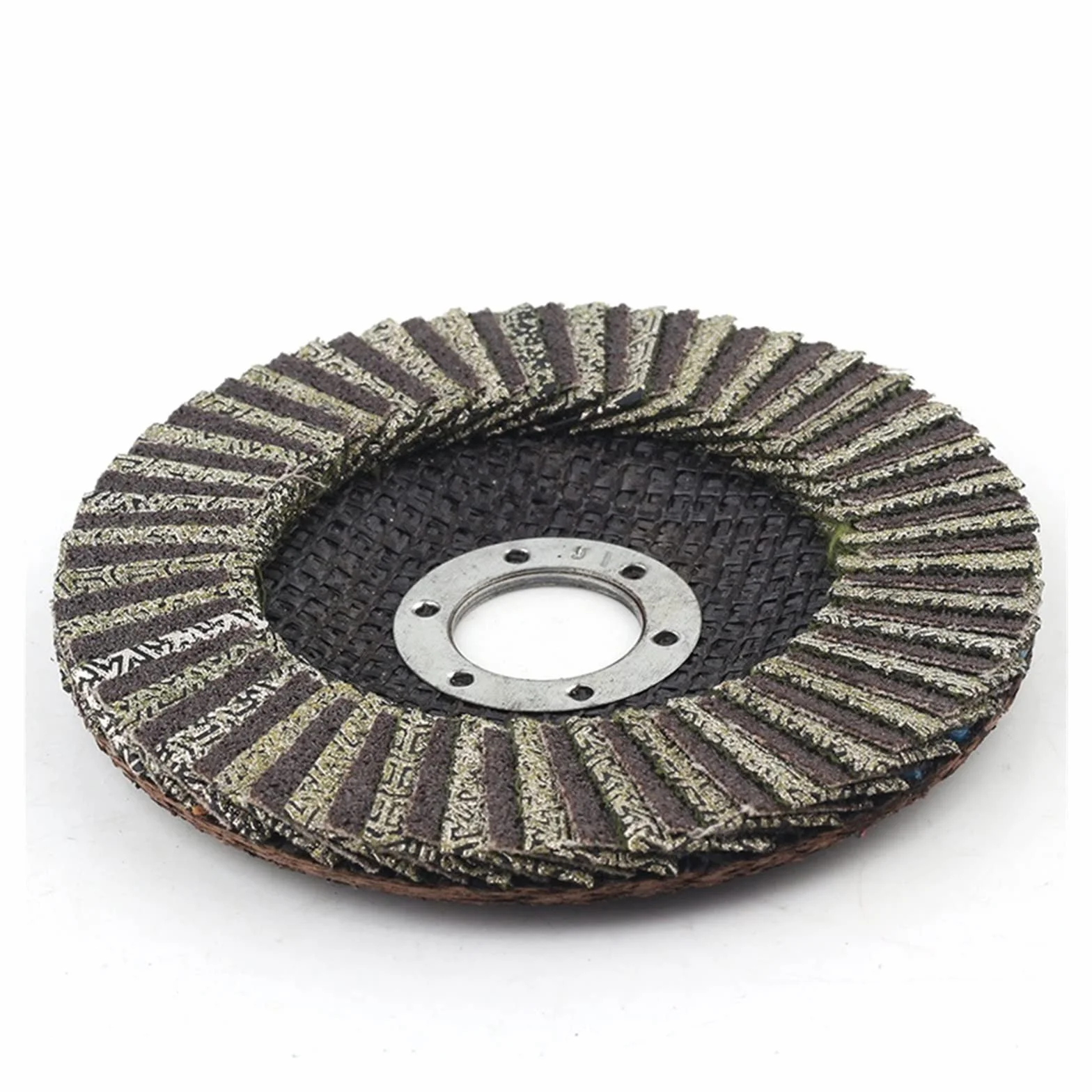 CAREG Galwanizowana sucha mokra tarcza listkowa 4.5 Cal tarcze polerskie 115mm diamentowa galwaniczna tarcza ścierna nadająca się do szlifierki Durable (Size : 60)