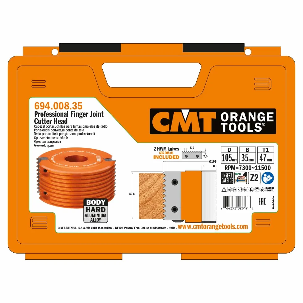 CMT 694.008.35 GŁOWICA P/PROFESJONALNE NÓŻA HW Z2 D=105X49,6X35