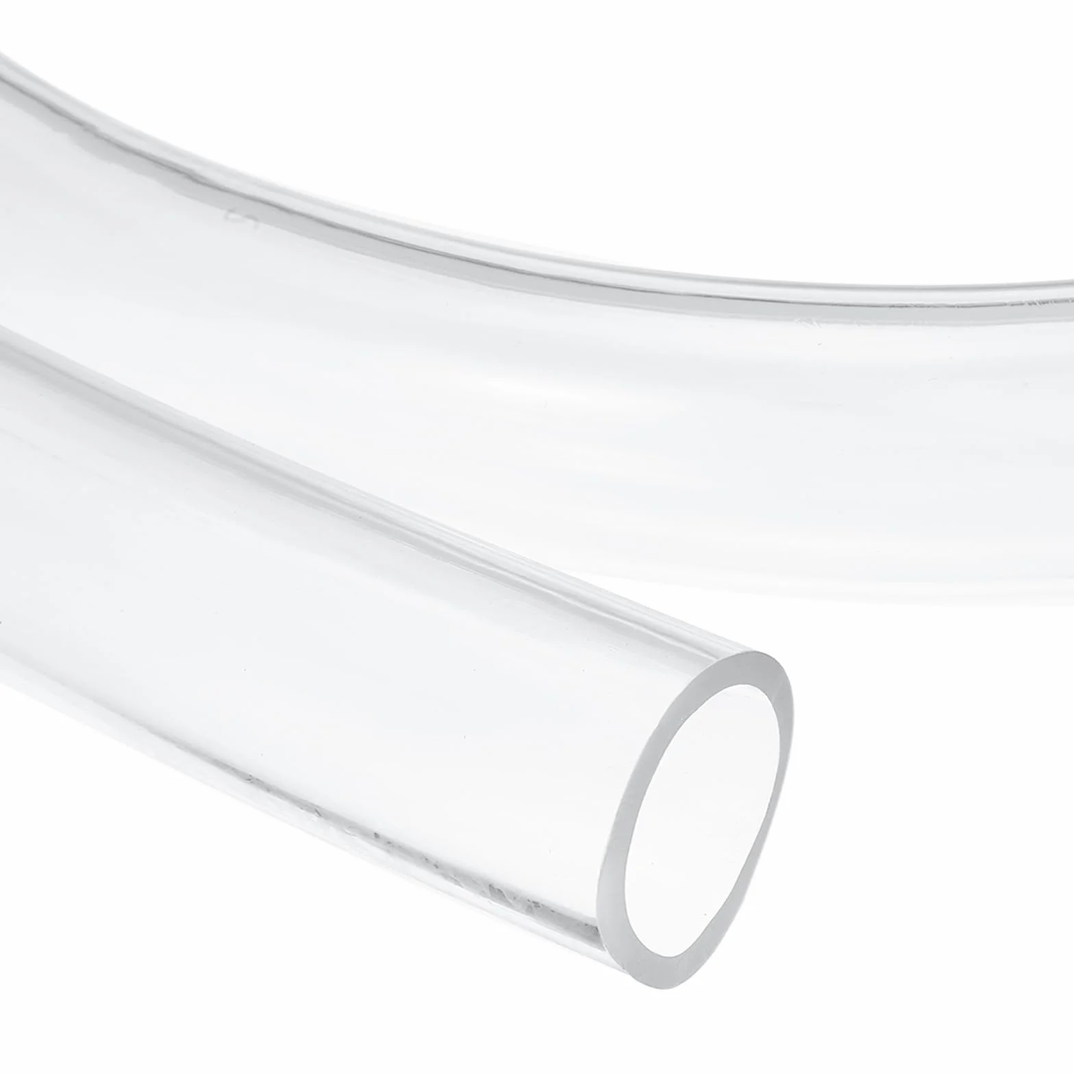 QUARKZMAN Przezroczysta rura PVC, 22 mm DI x 28 mm DE - 4-stopowa rura PVC, lekki wąż winylowy, elastyczna plastikowa rura do przenoszenia powietrza/oleju/wody w akwariach e