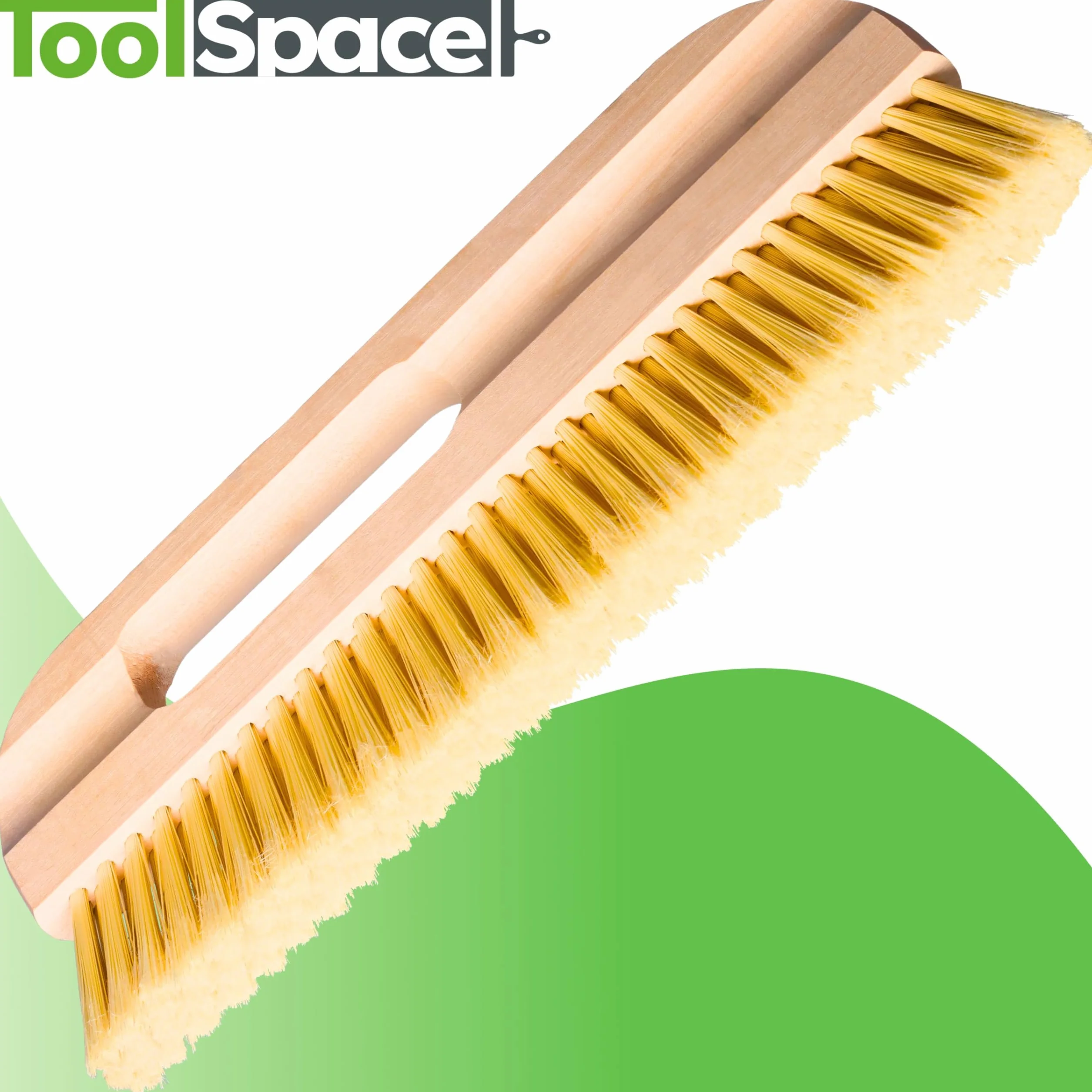 ToolSpace Szczotka do Tapetowania 30 cm Wąska – Szczotka do Wygładzania tapet – Drewniana Ergonomiczna Rączka – Narzędzie do tapet – Szczotka do kleju – Efektywne wygładzanie – Akcesorium do Renowacji