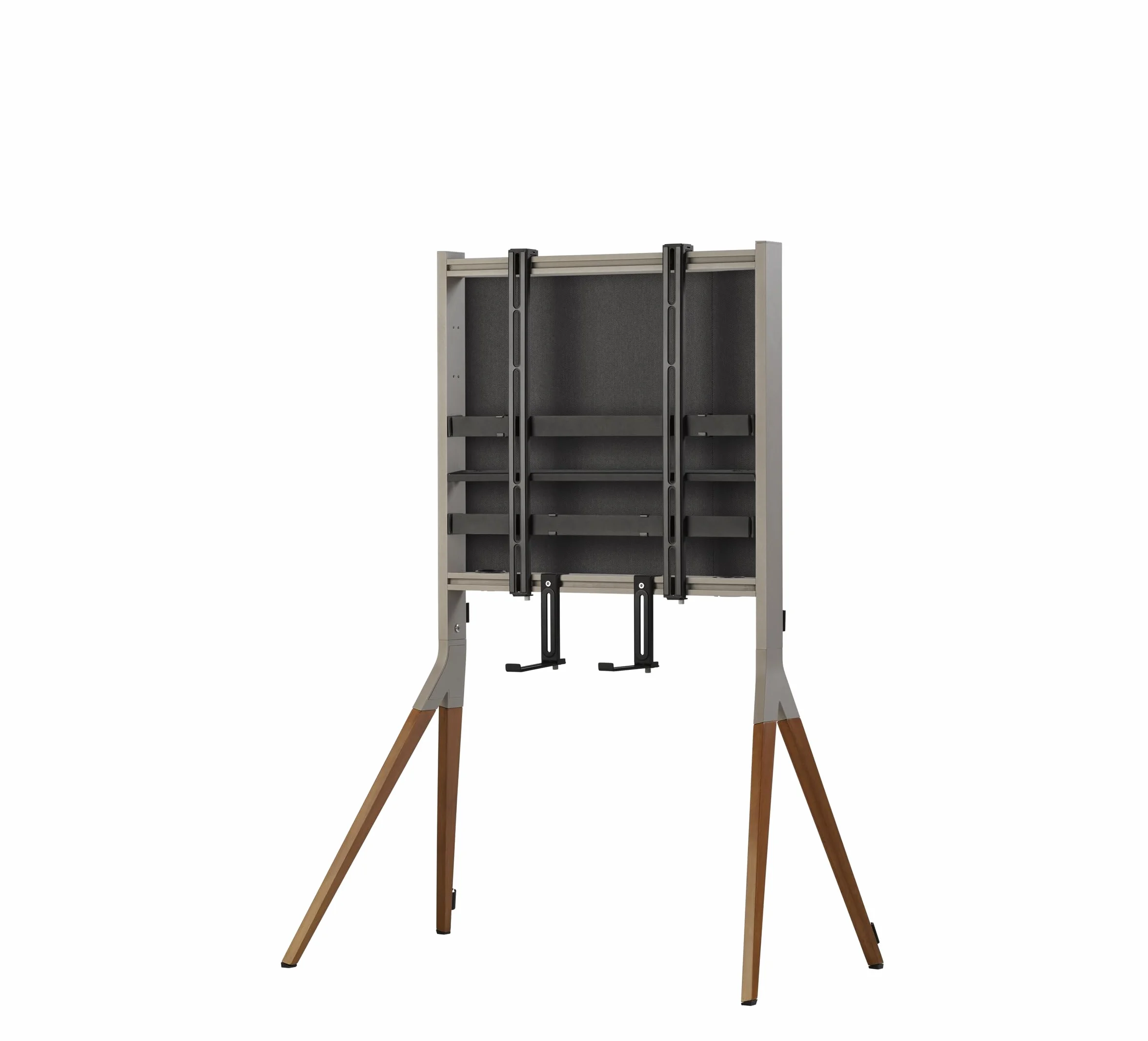 One For All WM7481 Uniwersalny stojak pod telewizor Falcon Flat Vesa 400 x 400 Szary, Orzech