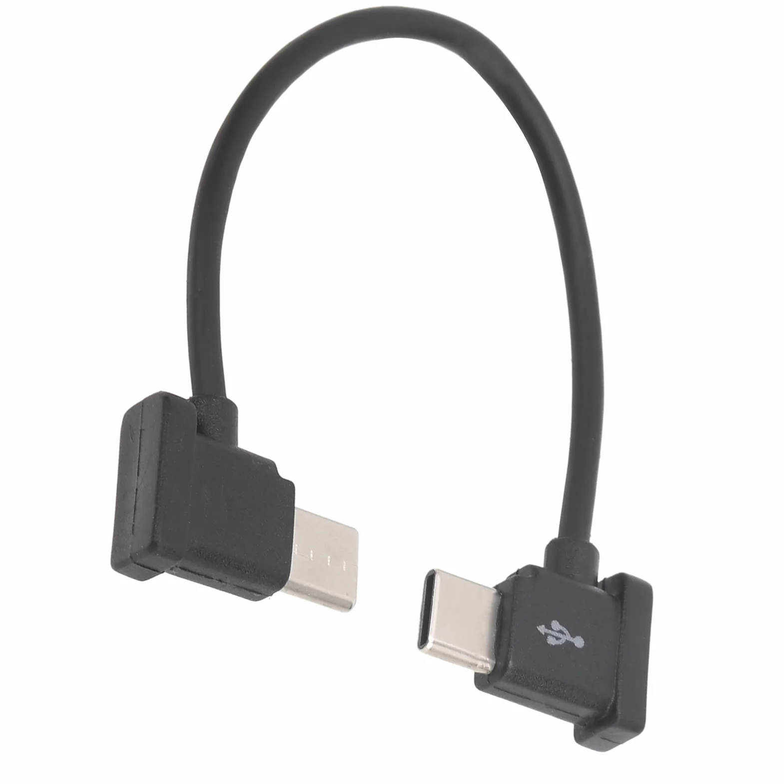 Yosoo Health Gear Kabel do transmisji danych 15 cm typ C do typu C, kabel danych typu C, pleciony OTG do D JI Air 2 Mini 2 Drone
