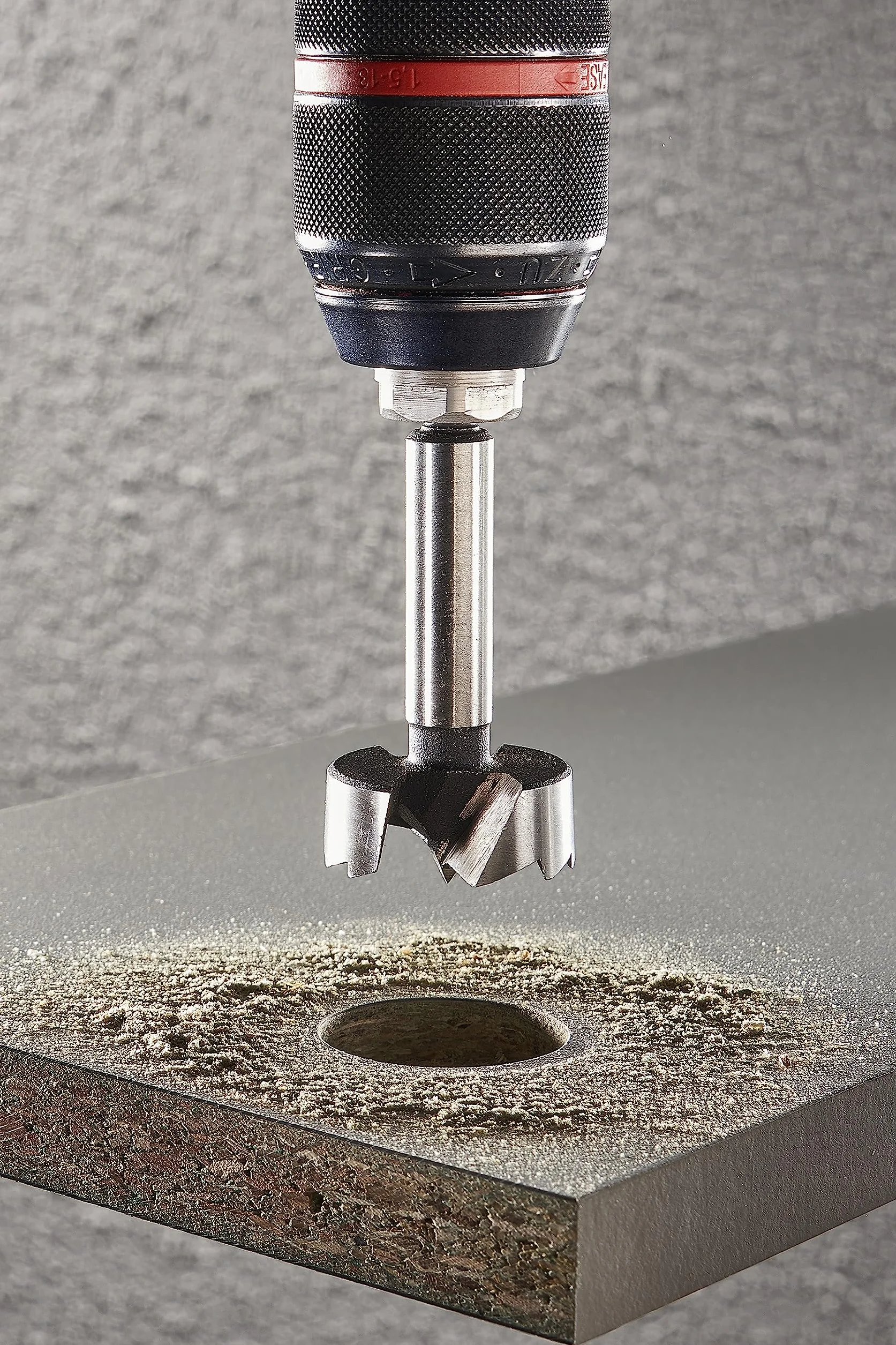 wolfcraft Wiertło Forstnera, trzpień sześciokątny, Ø 26 mm I 3309000 I Do wiercenia w drewnie, z ograniczeniem głębokości i bez