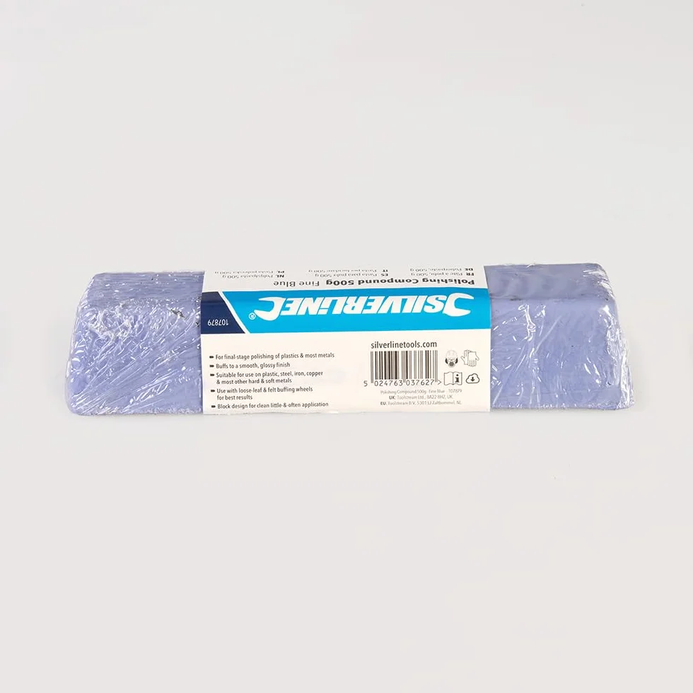 Silverline Blok Polerski, Niebieski, 500 g