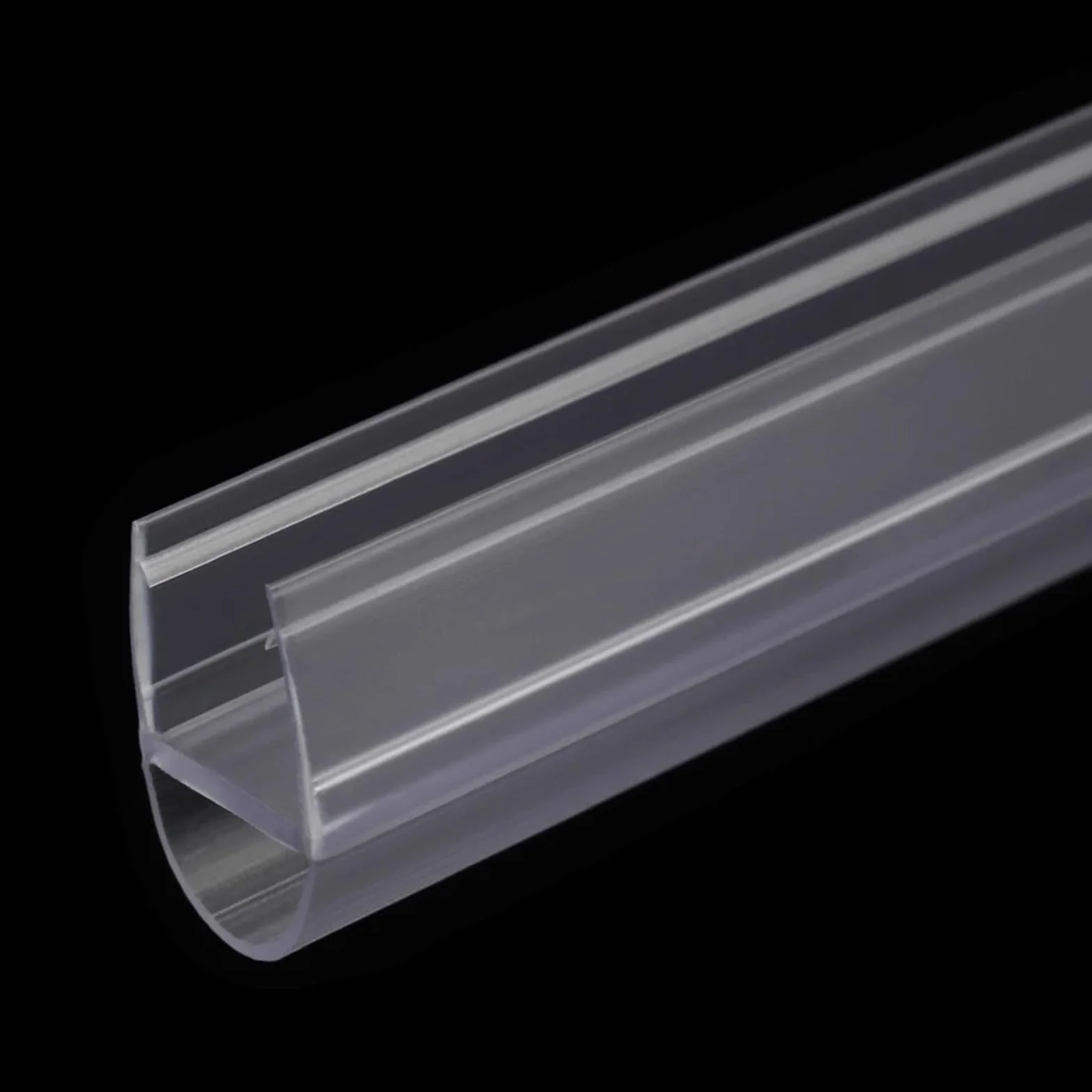 5 m listwa uszczelniająca do drzwi prysznicowych, wodoodporna uszczelka PCW, do prysznica 412 mm, przenośna woda, idealna do drzwi łazienkowych (A46 mm)