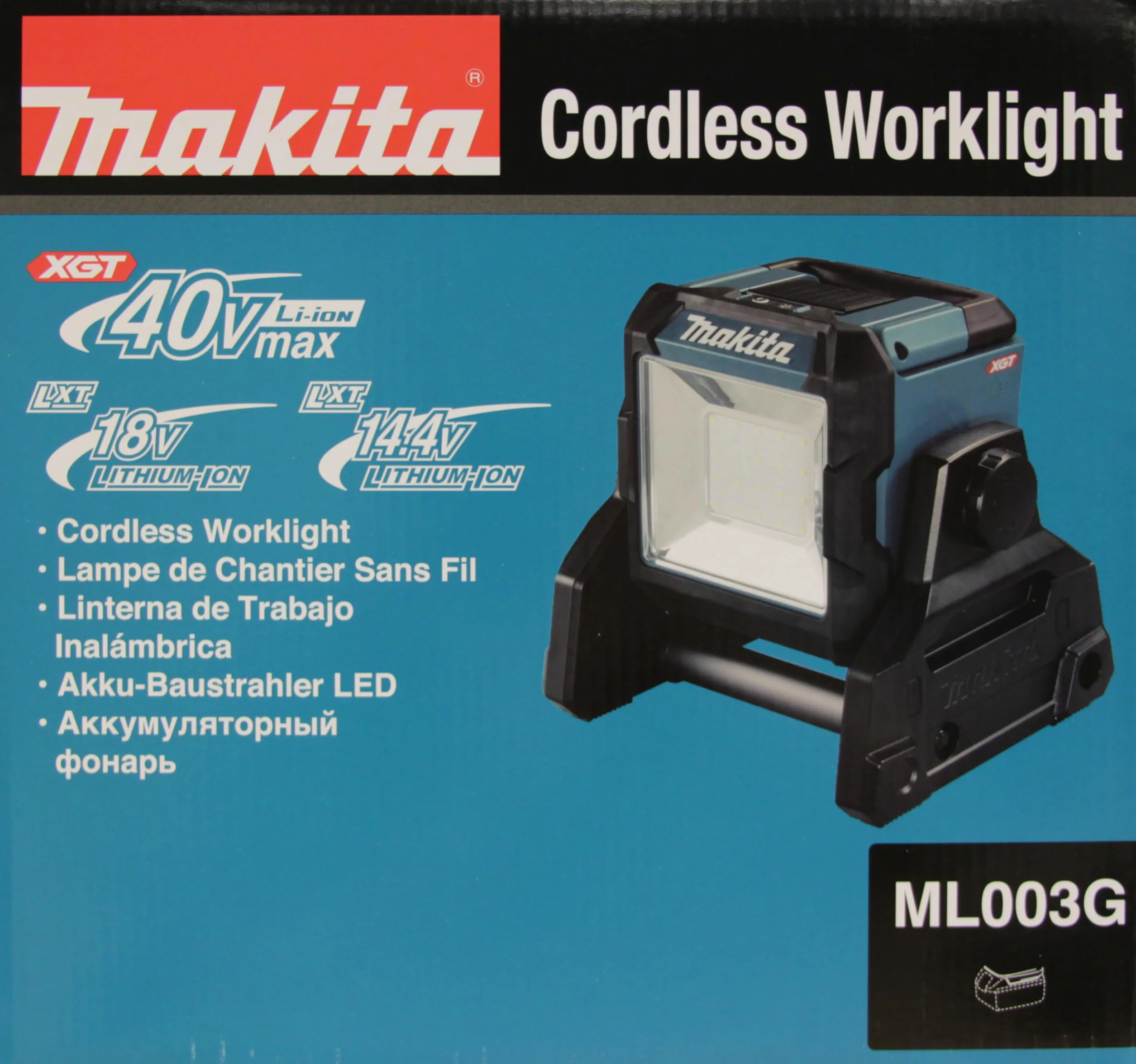 Makita Gt Lampa Robocza, Wielokolorowy, 1100 lumenów