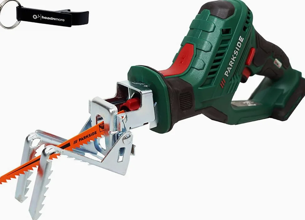 HEADNMORE® Zestaw - PARKSIDE® 20V akumulatorowa piła do gałęzi PASA 20 + HEADNMORE® zawieszka do kluczy (bez akumulatora)