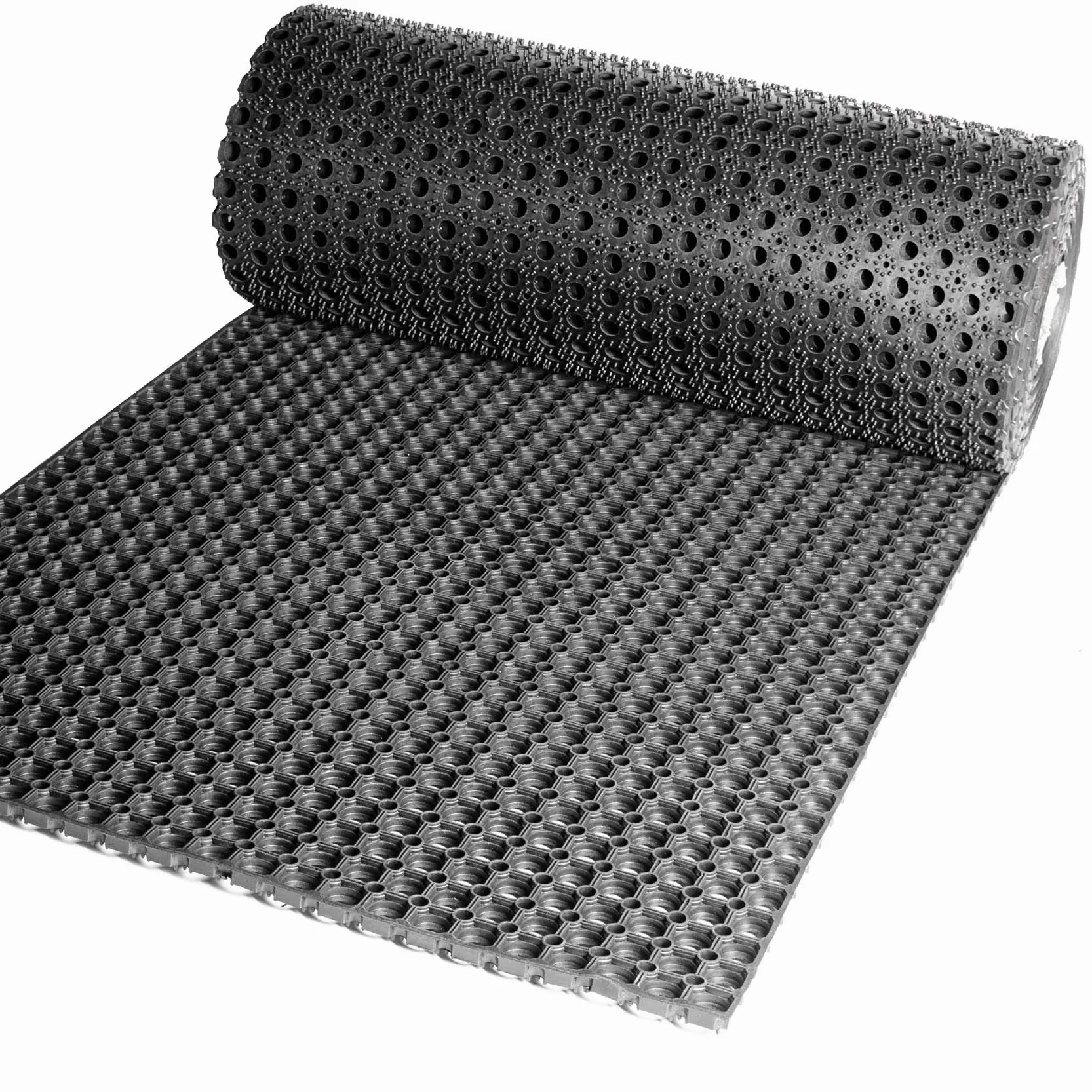 Mata gumowa pierścieniowa o strukturze plastra miodu 22 mm 100 x 110 cm