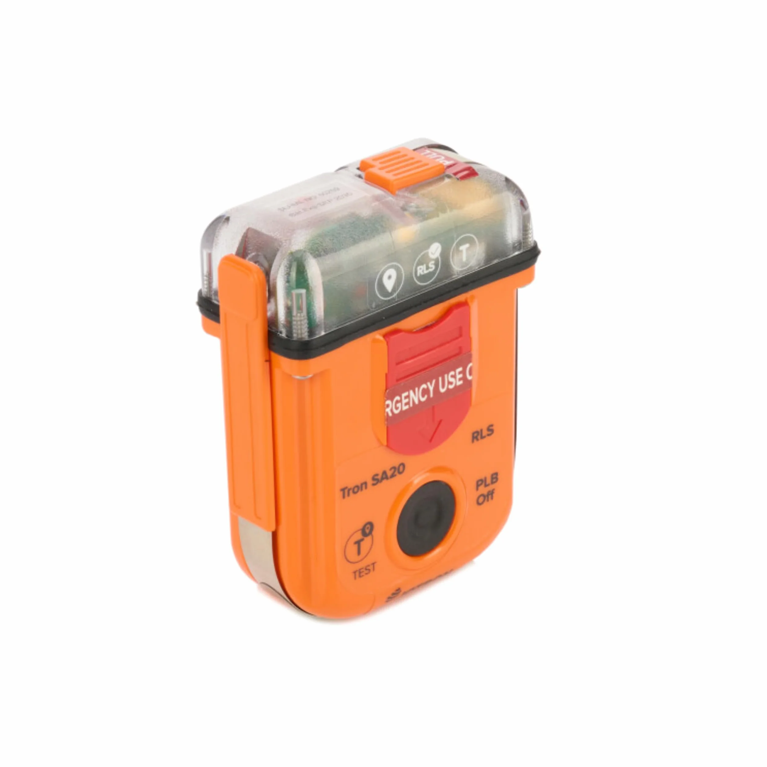 Jotron Tron SA20 PLB Osobisty lokalizator nawigacyjny | Kompaktowy i lekki | GPS i Galileo GNSS | Sygnał awaryjny 406 MHz | Wodoodporny | Zatwierdzony przez SOLAS | Reszta świata | Dostosowane