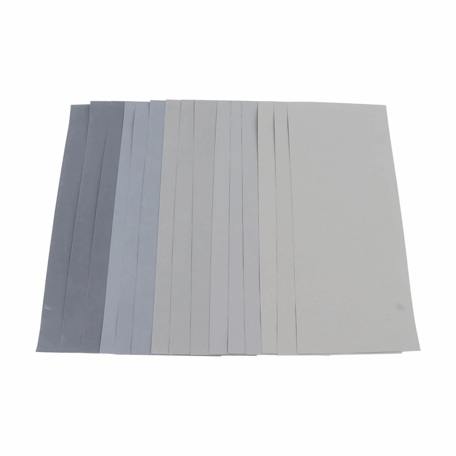 Papier ścierny, 15 szt. Zestaw Papierów ściernych 2000 3000 5000 7000 10000 Arkusze Papieru ściernego, Zestaw Asortymentowy Papieru ściernego z Węglika Krzemu do Rzemiosła