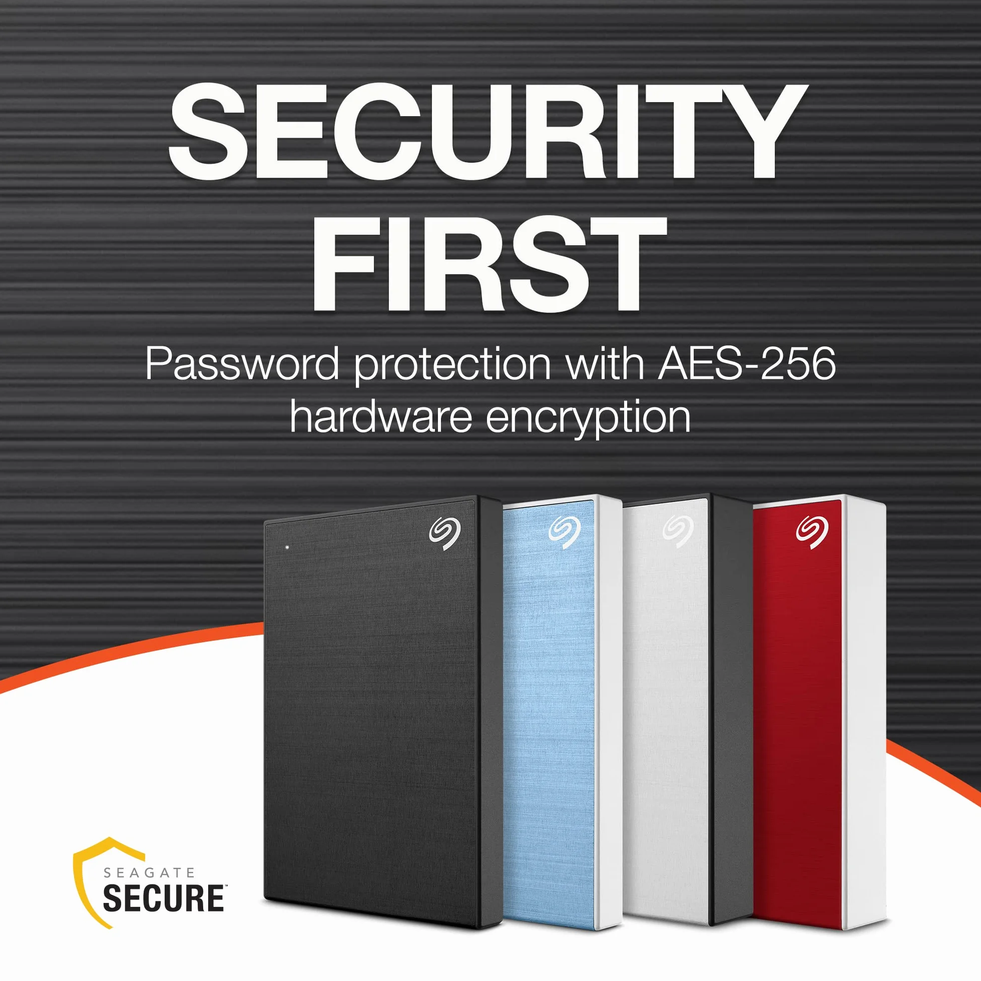 Seagate One Touch 2 TB Przenośny Zewnętrzny Dysk Twardy USB 3.0 Szyfrowanie Sprzętowe Czarny