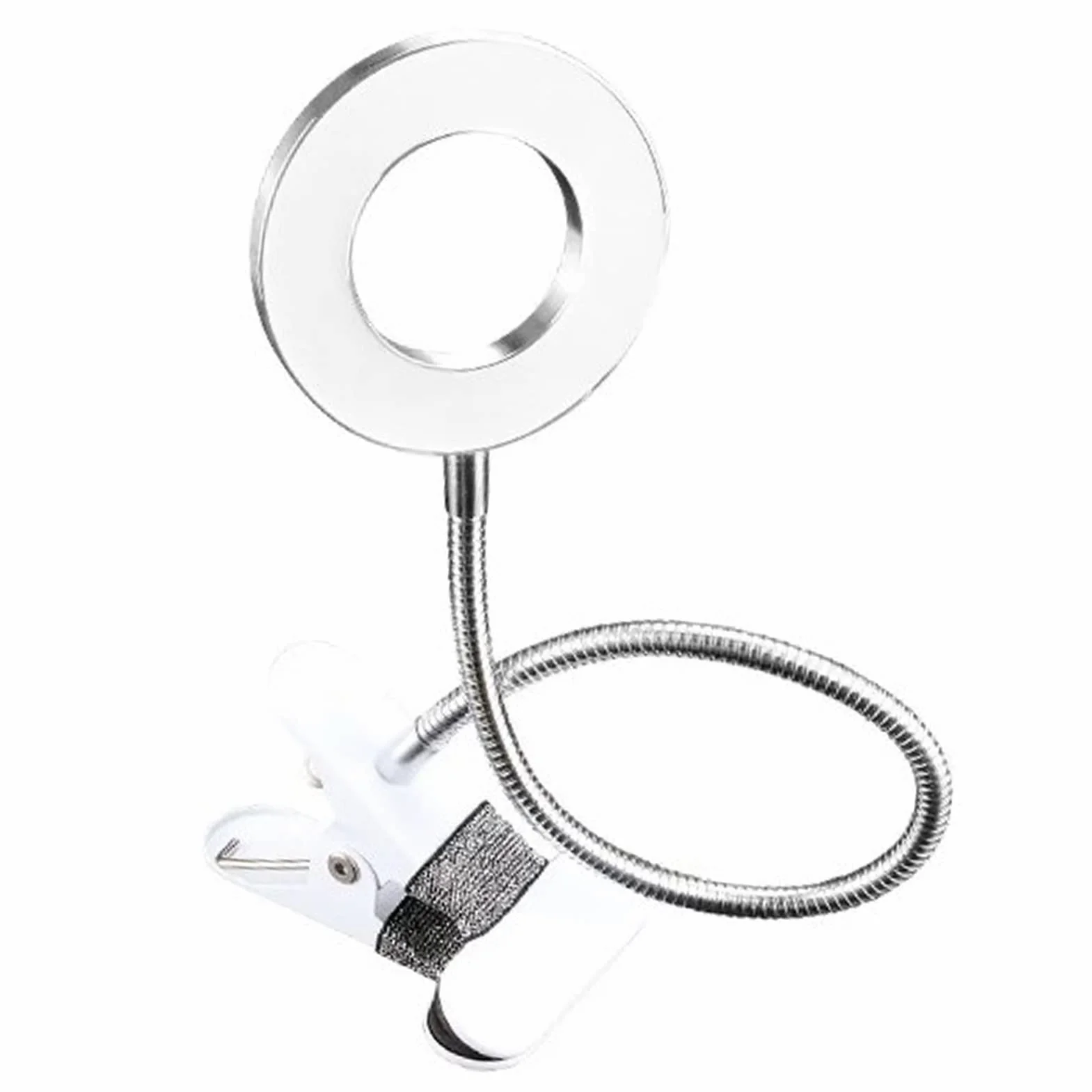 TARSHYRY Przenośna Lampa LED z Klipsem z Regulowanym Ciepłym i Chłodnym światłem, Elastycznym Oświetleniem USB do Tatuażu w Salonie, konstrukcją przyjazną dla Okularów