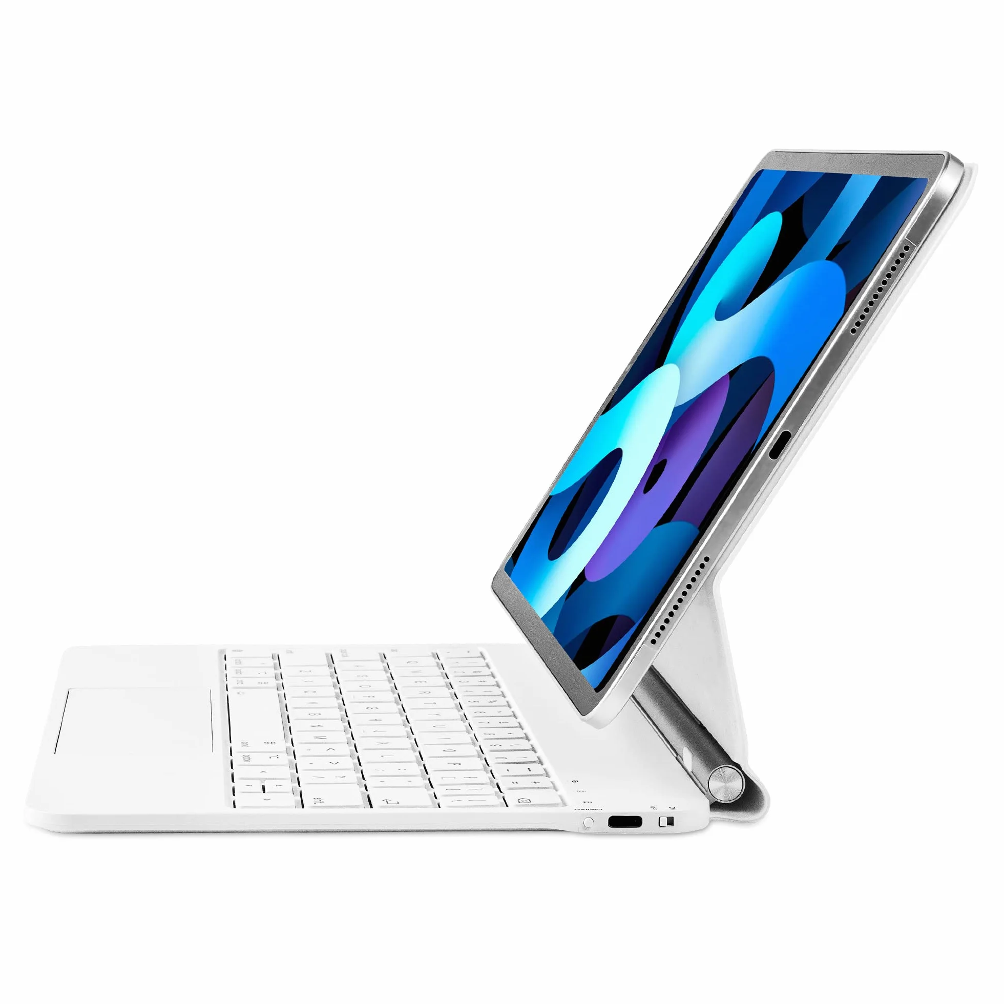 Etui z klawiaturą Magic Keyboard do iPad Air 11 cali M2 2024 M3 2025 zintegrowany gładzik biały