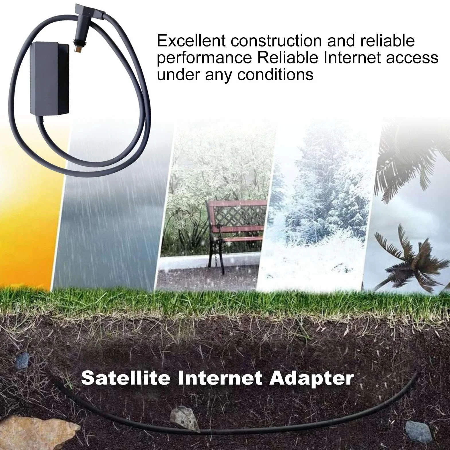adapter Ethernet do V2, prostokątna antena satelitarna USB Internet Powerline adapter do V2