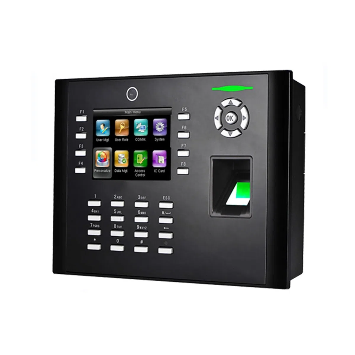 Instämplingsmaskin, Iclock680 TCP/IP USB Odcisk palca Czas obecności Kontrola dostępu Serwer internetowy System kontroli dostępu do drzwi z kamerą(IClock680-IC,1,Plug)