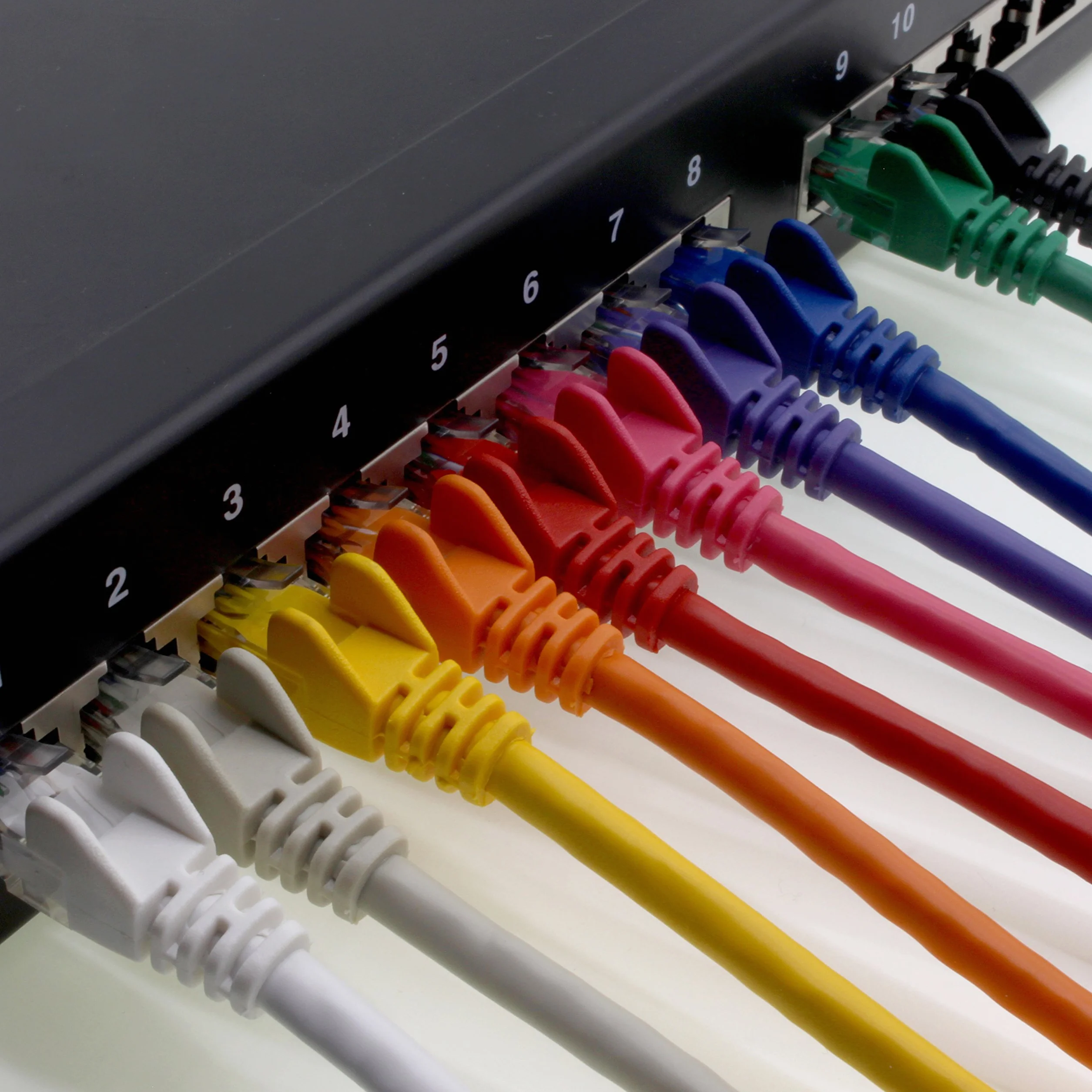 Kabel sieciowy Cat5 10 m szary