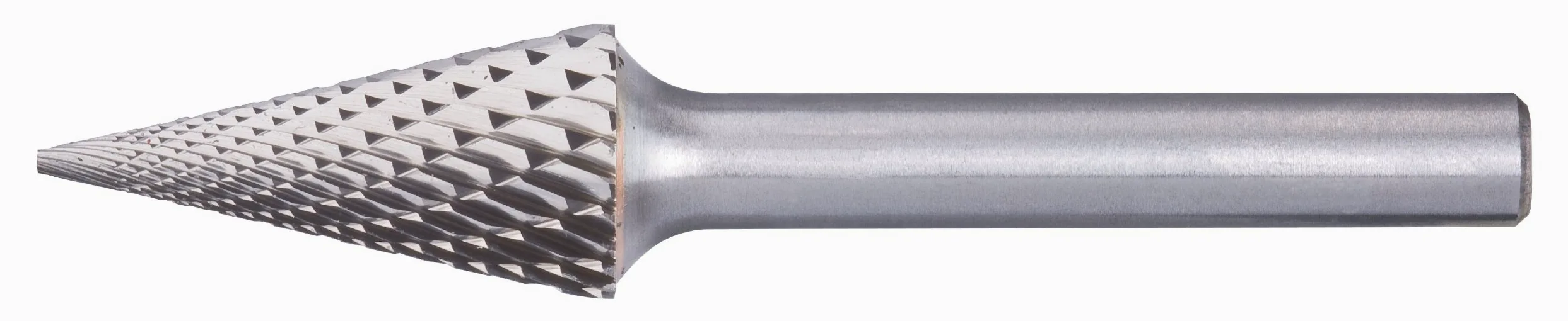 Frez trzpieniowy ze stopów twardych, stożek ostry 1225 4 6mm 12x25mm Pferd
