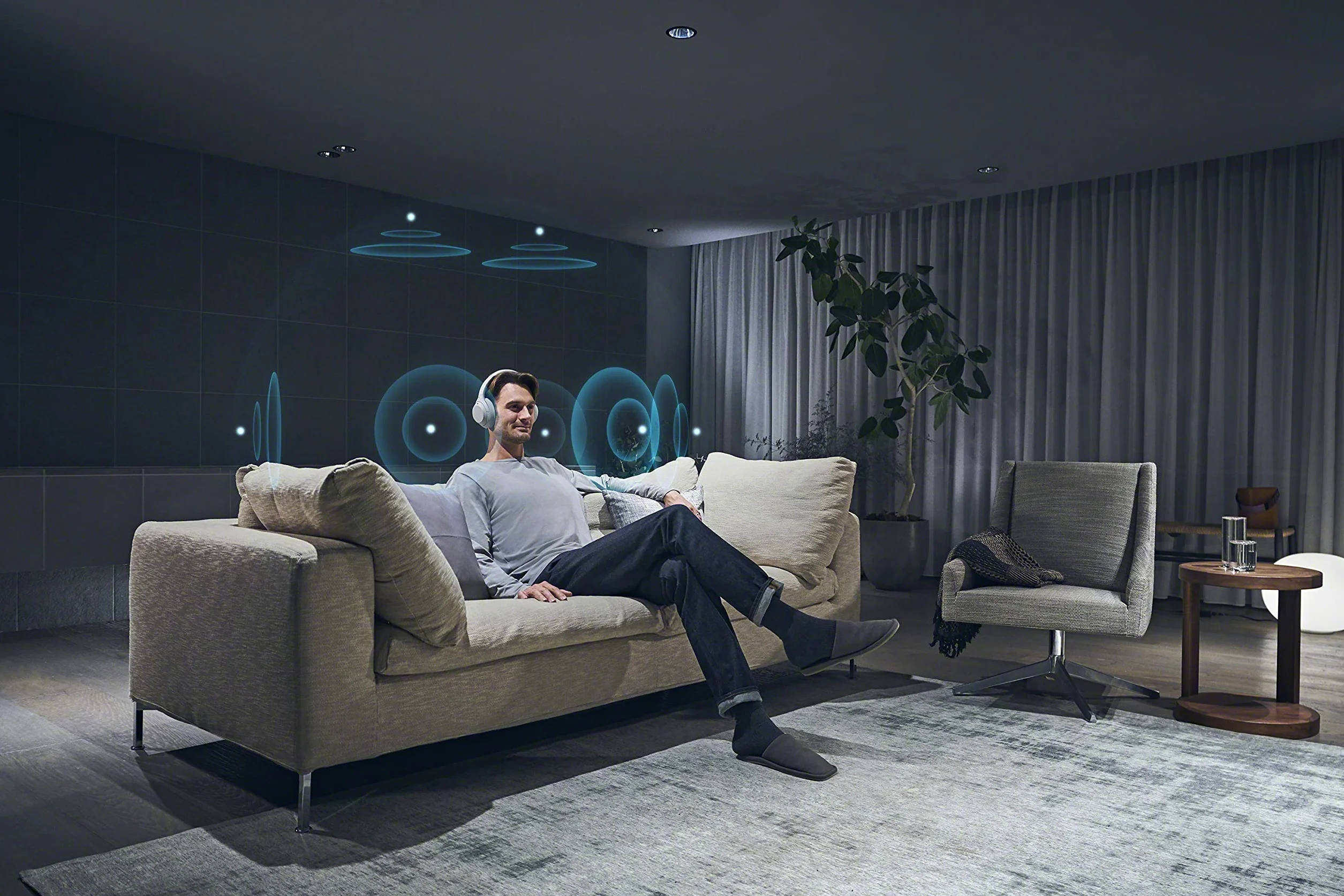 Sony WLA-NS7 bezprzewodowy transmiter audio Bluetooth Dolby czarny