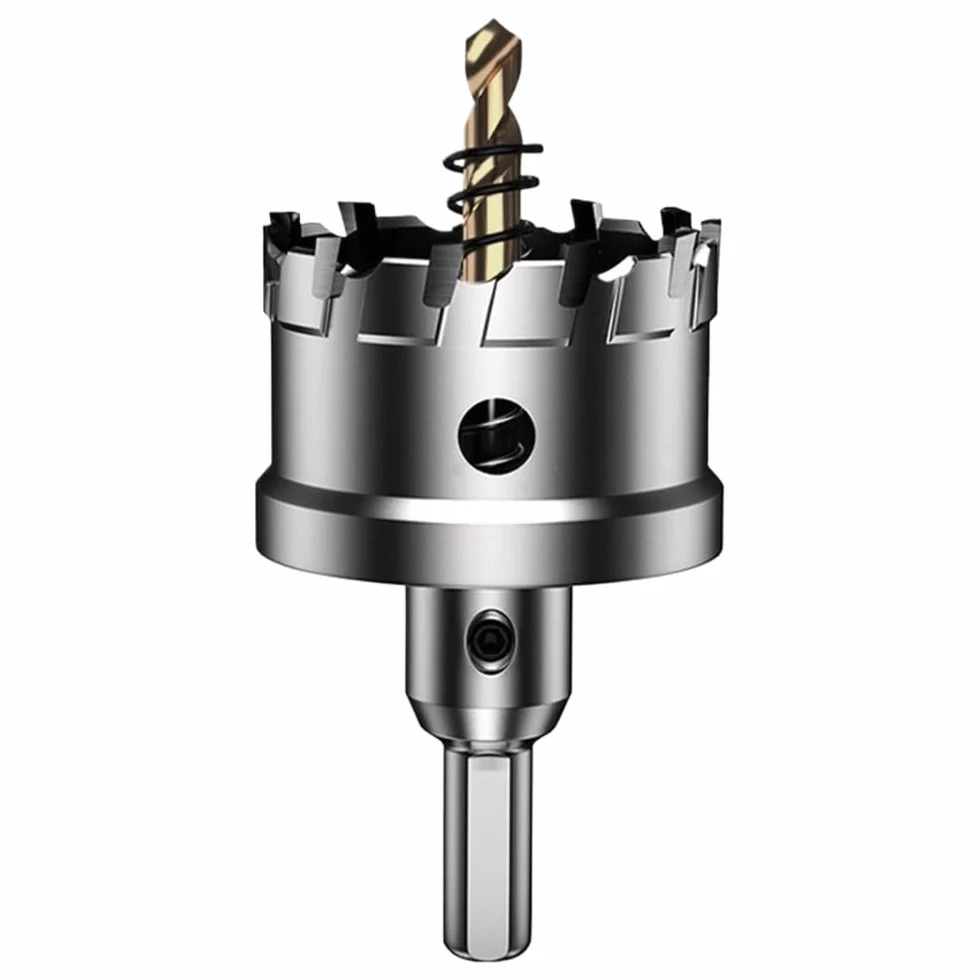 Otwornica Wiertło ze stopu węglika Wykonywanie otworów okrągłych Bit TCT 15mm ~ 100mm Stal nierdzewna Metal Drewno, 33mm
