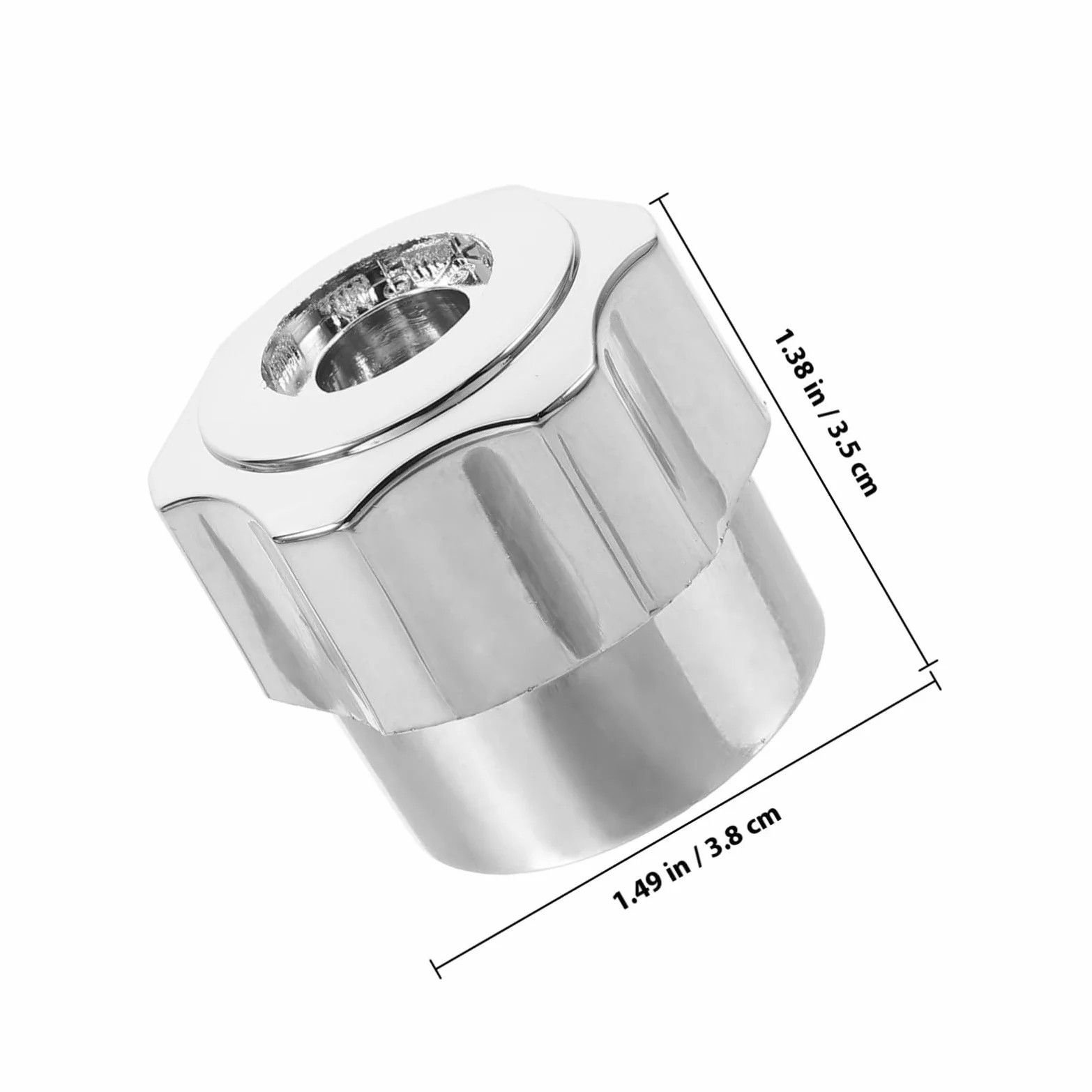 Generic 6 Szt. Częściowy Gałek Do Wanny z Aluminium Wymienne Uchwyty Kranów Łazienkowych i Kuchennych Ergonomiczne Pokrętła Do Ciepłej i Zimnej Szybka Instalacja Trwałe i Komfortowe