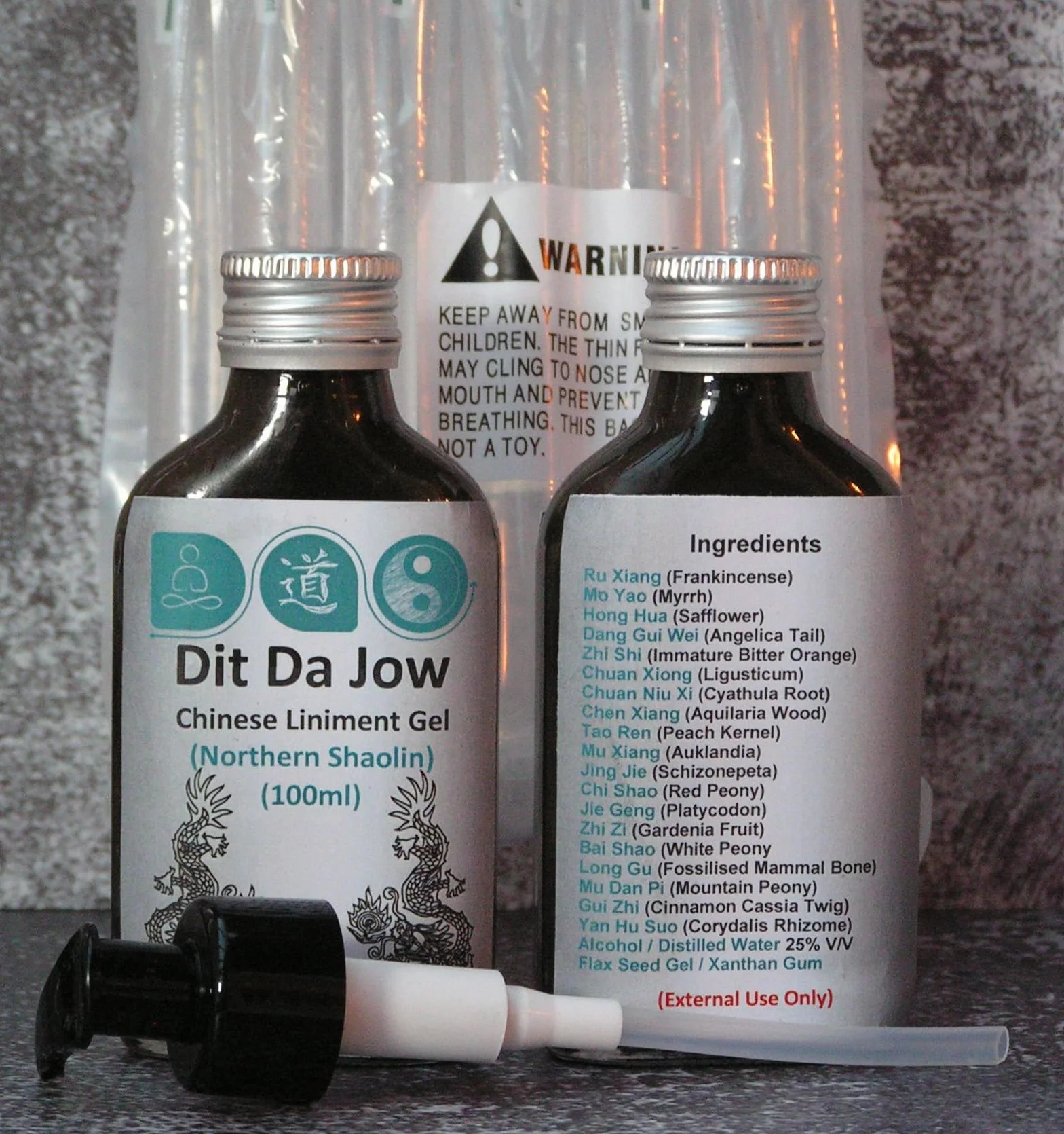 Dit Da Jow Liniment Gel (Northern Shaolin) 100 ml