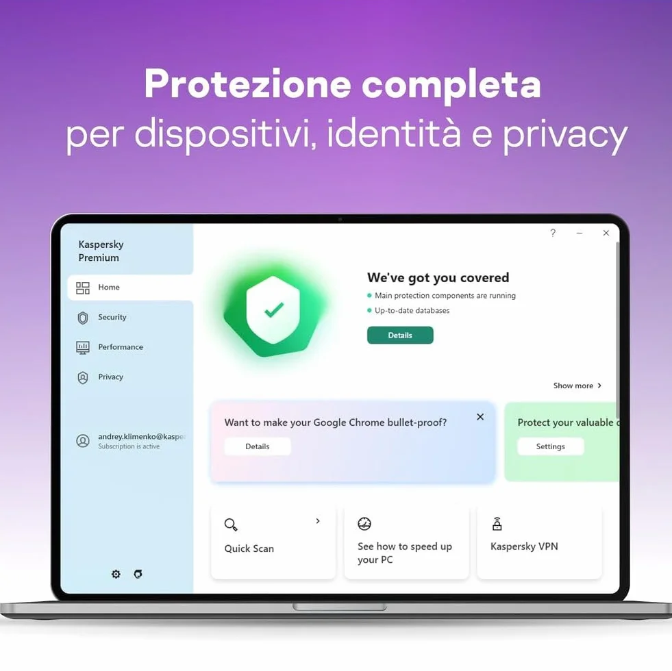 nextradeitalia Kasperski Premium 2024 PC/Mac/Android/iOS -1 rok - 1 urządzenie