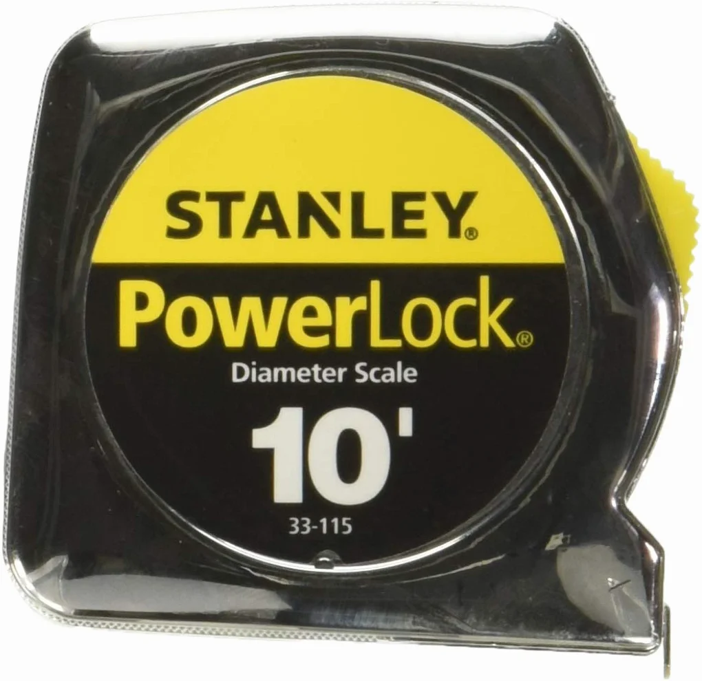 Stanley Tools 33-115 6-pak 25 m. Taśma kieszonkowa Powerlock z miarą średnicy