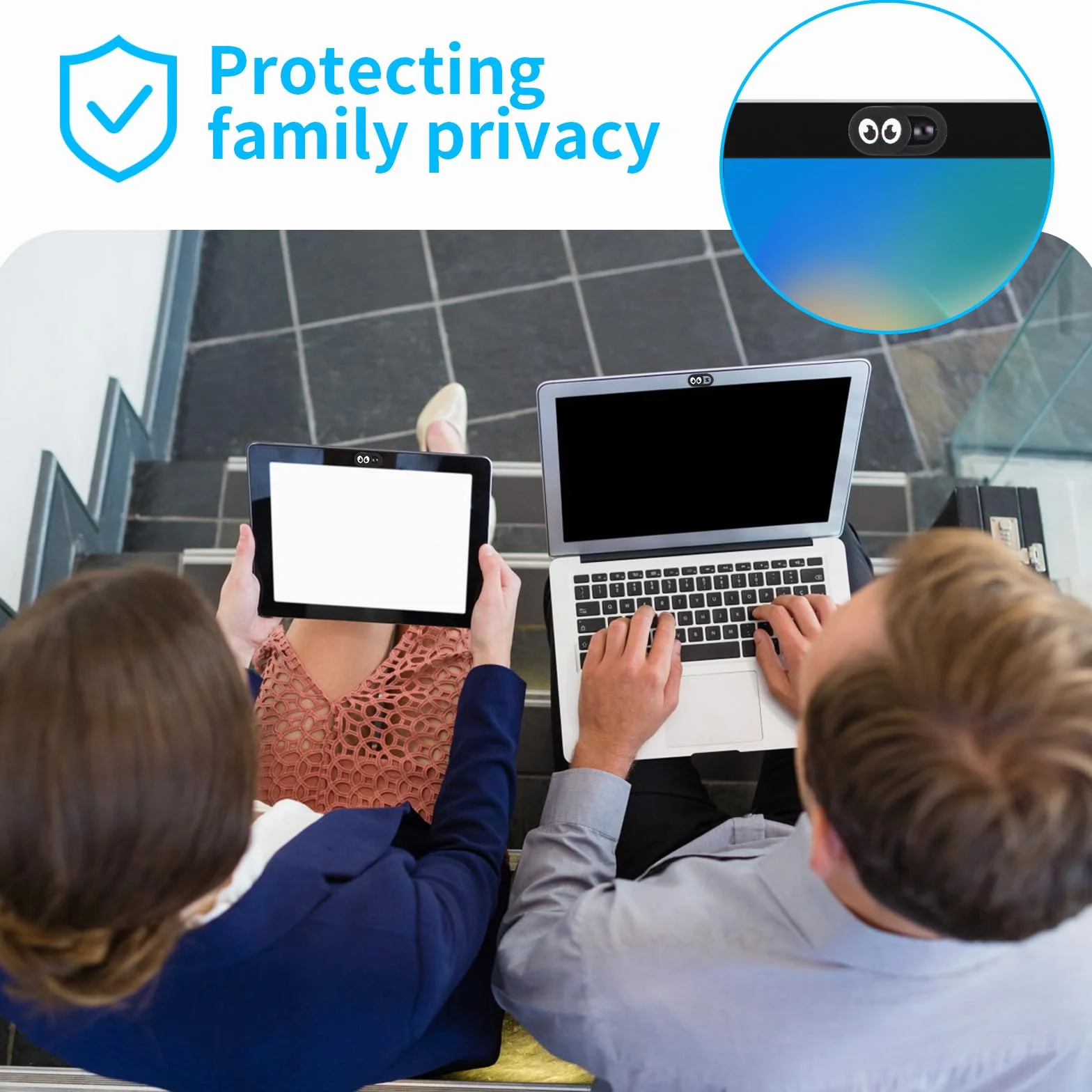 Amabro osłona kamery internetowej ochrona prywatności 8 szt.