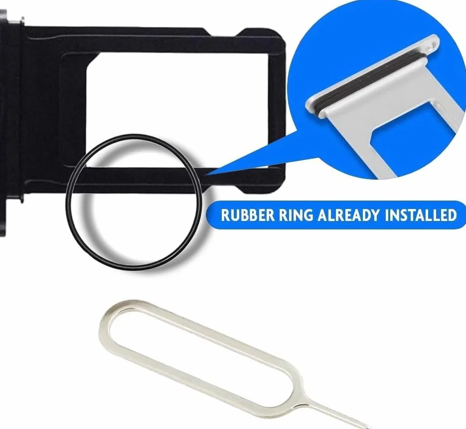 MMOBIEL Uchwyt karty SIM do iPhone 11 czarny