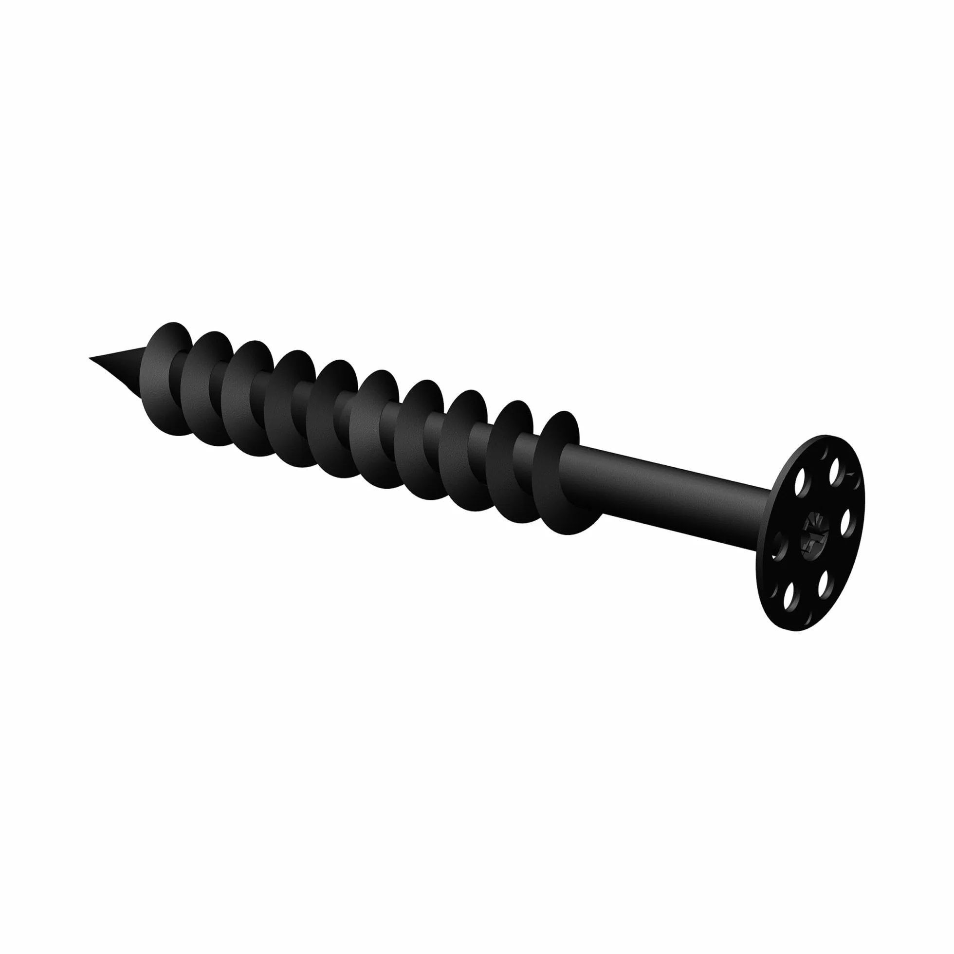 LUX ELEMENTS Kołek śrubowy 13 cm FIX-SD 10 szt. I kołki rozporowe z tworzywa sztucznego z bitem typu PH3 / PH2 / PR2 I kołki talerzowe do budowy narożników, regałów i wielu innych