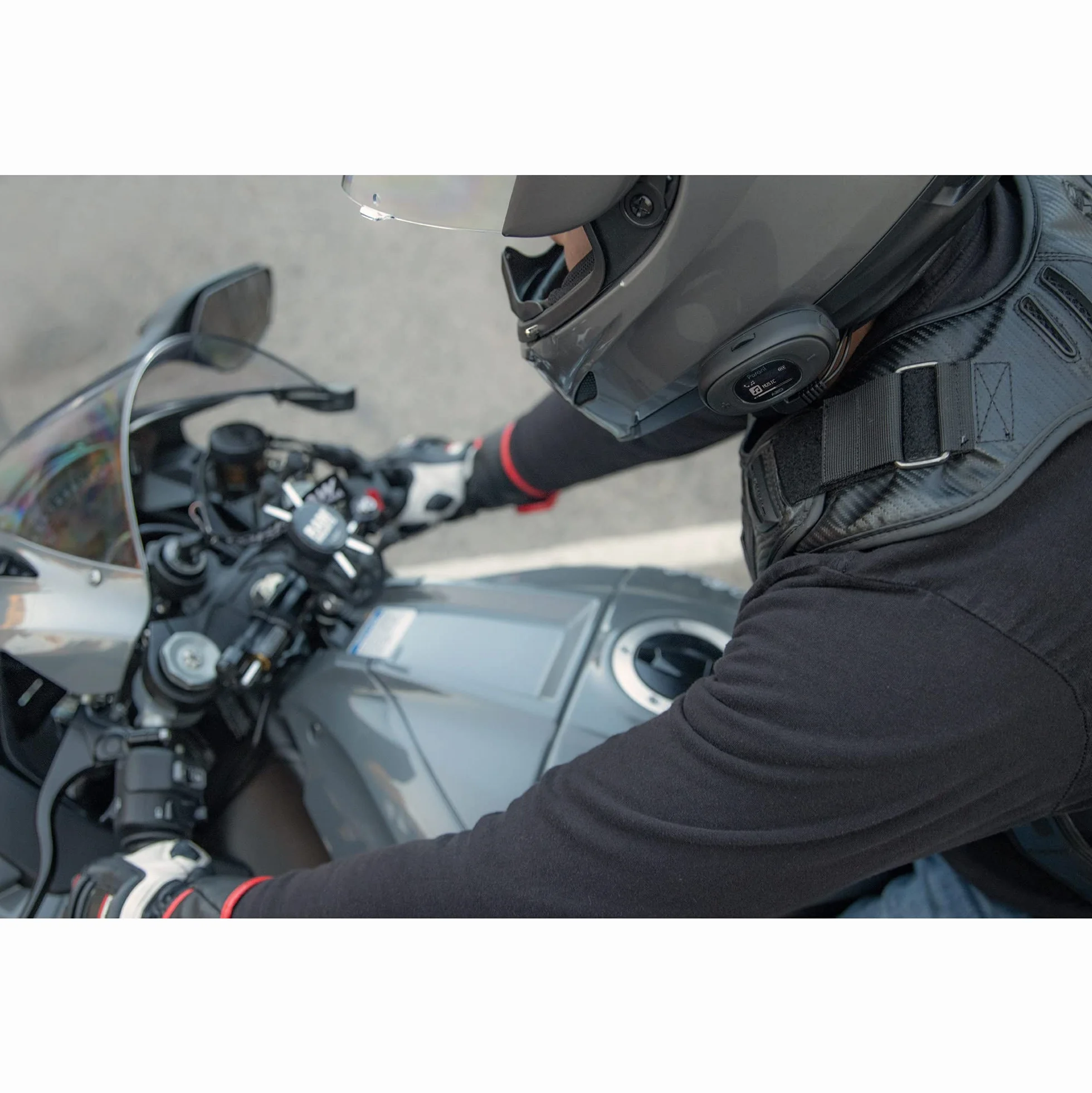 Sena Parani A20 Bluetooth Intercom zestaw słuchawkowy czarny