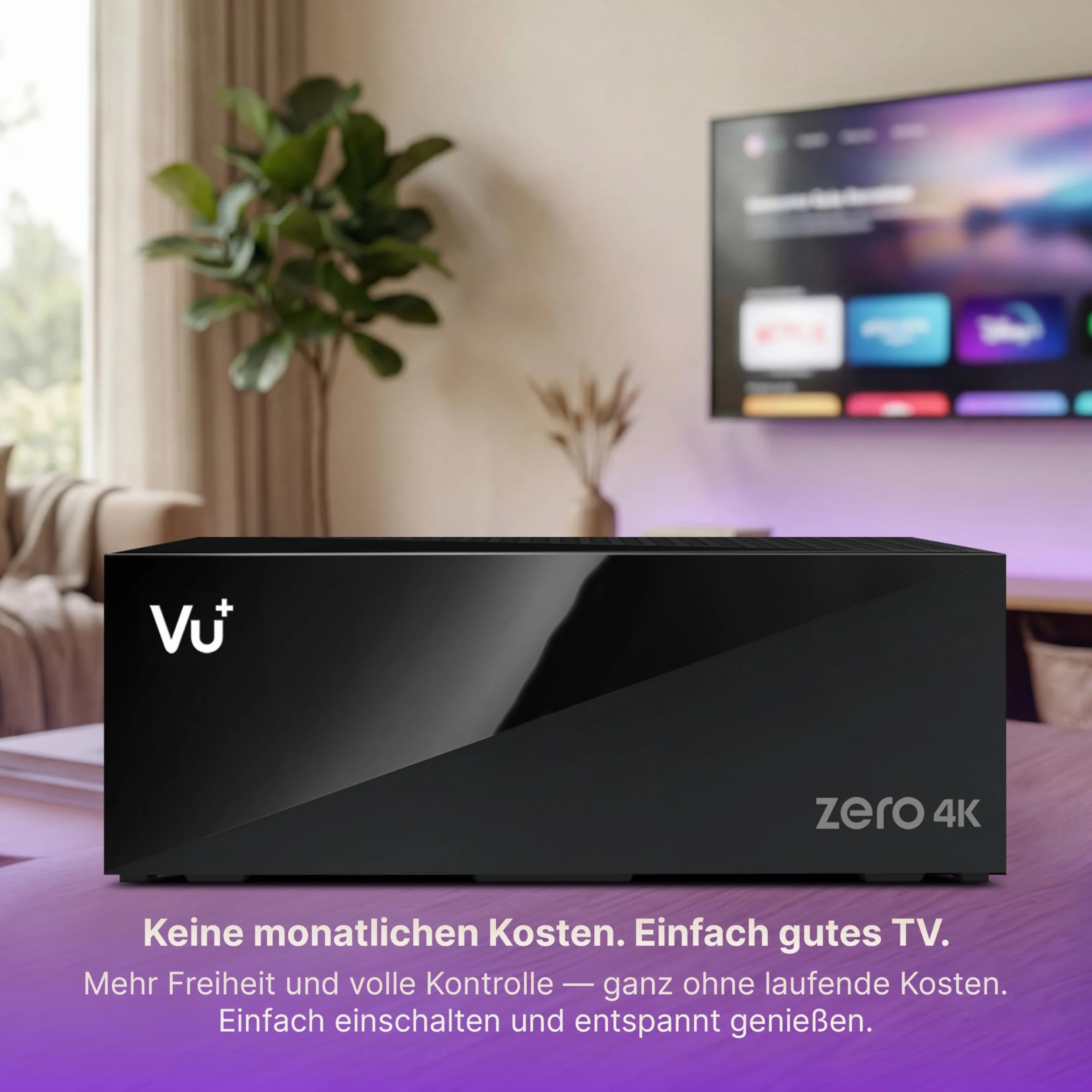 VU+ Zero 4K Odbiornik Satelitarny DVB-C/T2
