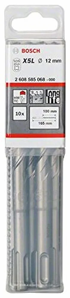 Bosch Professional wiertarka udarowa SDS-plus-7 (10 sztuk, Ø 12 mm)