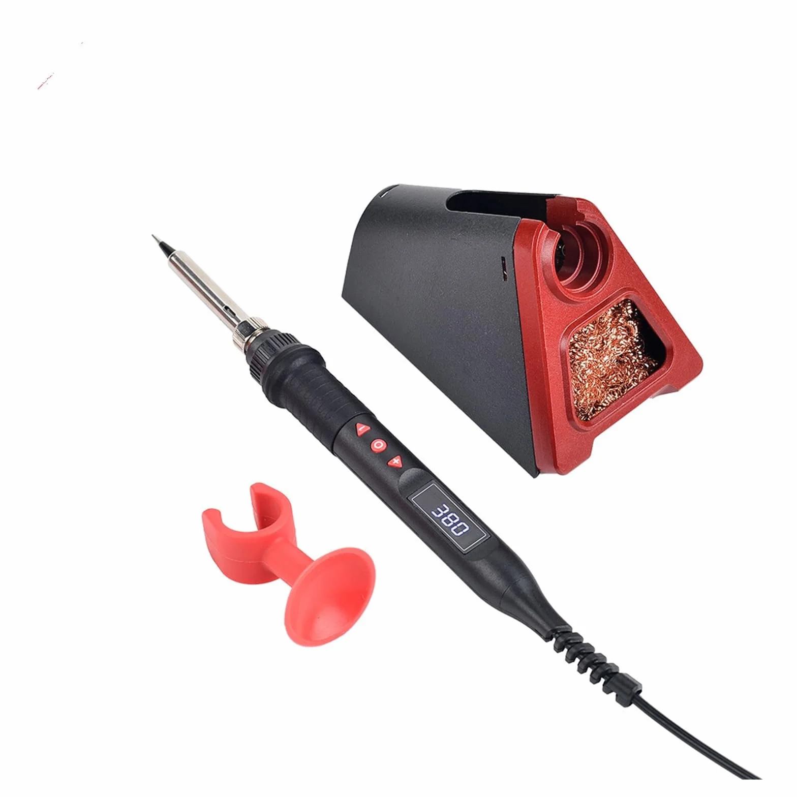 Hot wiatrówka, 8208 Micro Rework stacja lutownicza LCD cyfrowa suszarka do włosów do lutowania, opalarka narzędzia do naprawy spawania(Soldering Iron Kit)