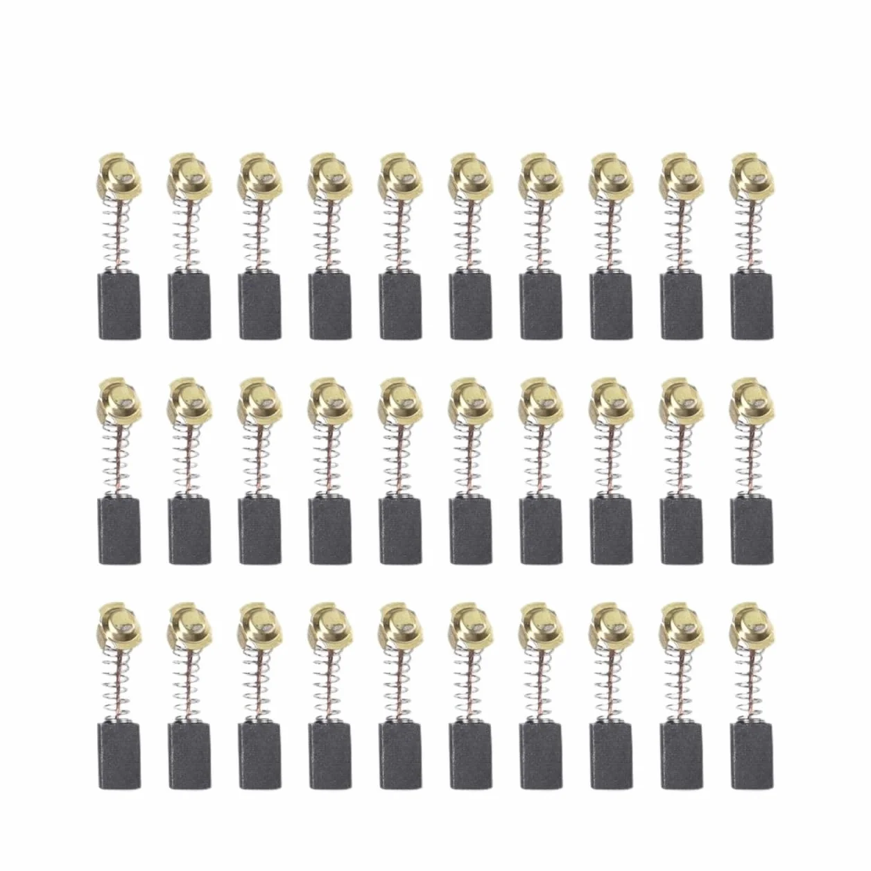 30 szt. 7 x 11 x 18 mm szczotki węglowe do silnika elektrycznego zamiennik do elektronarzędzi