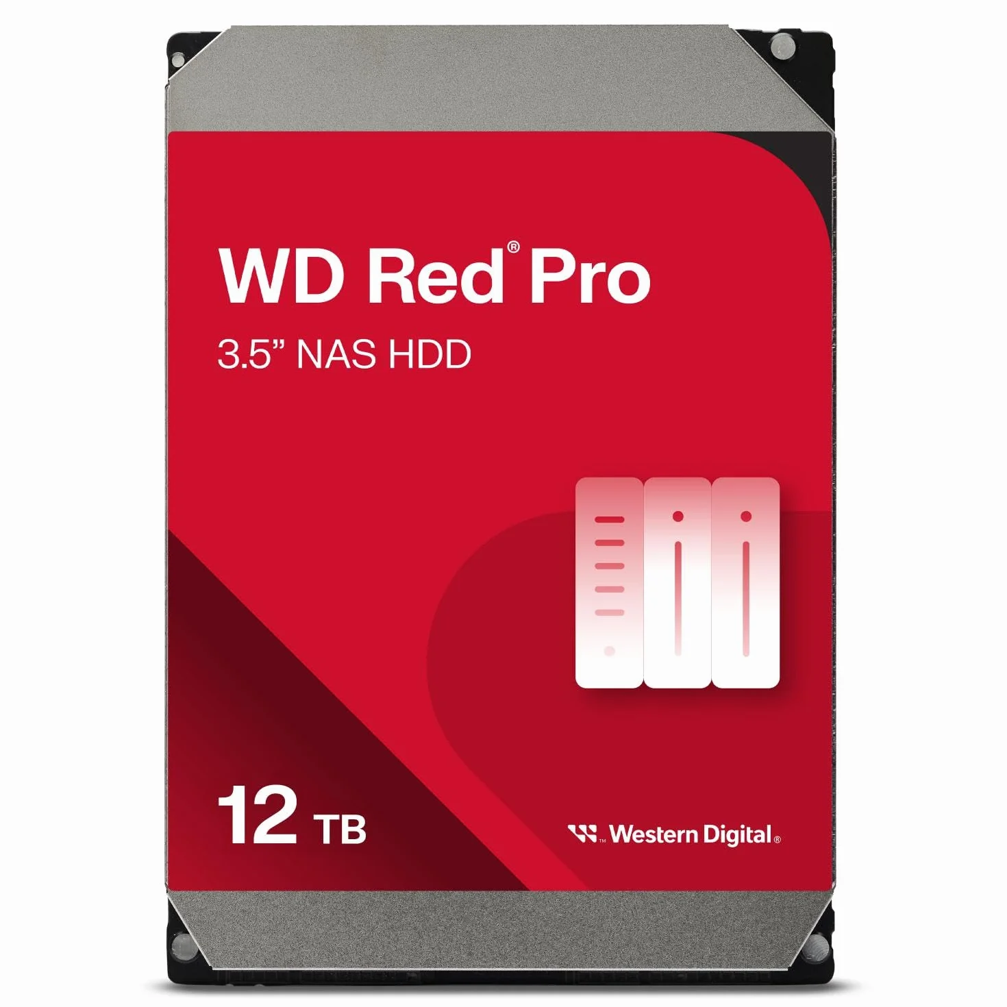 HDD WD Red Pro WD121KFBX 12TB/8,9/600/72 Sata III 256MB (CMR)