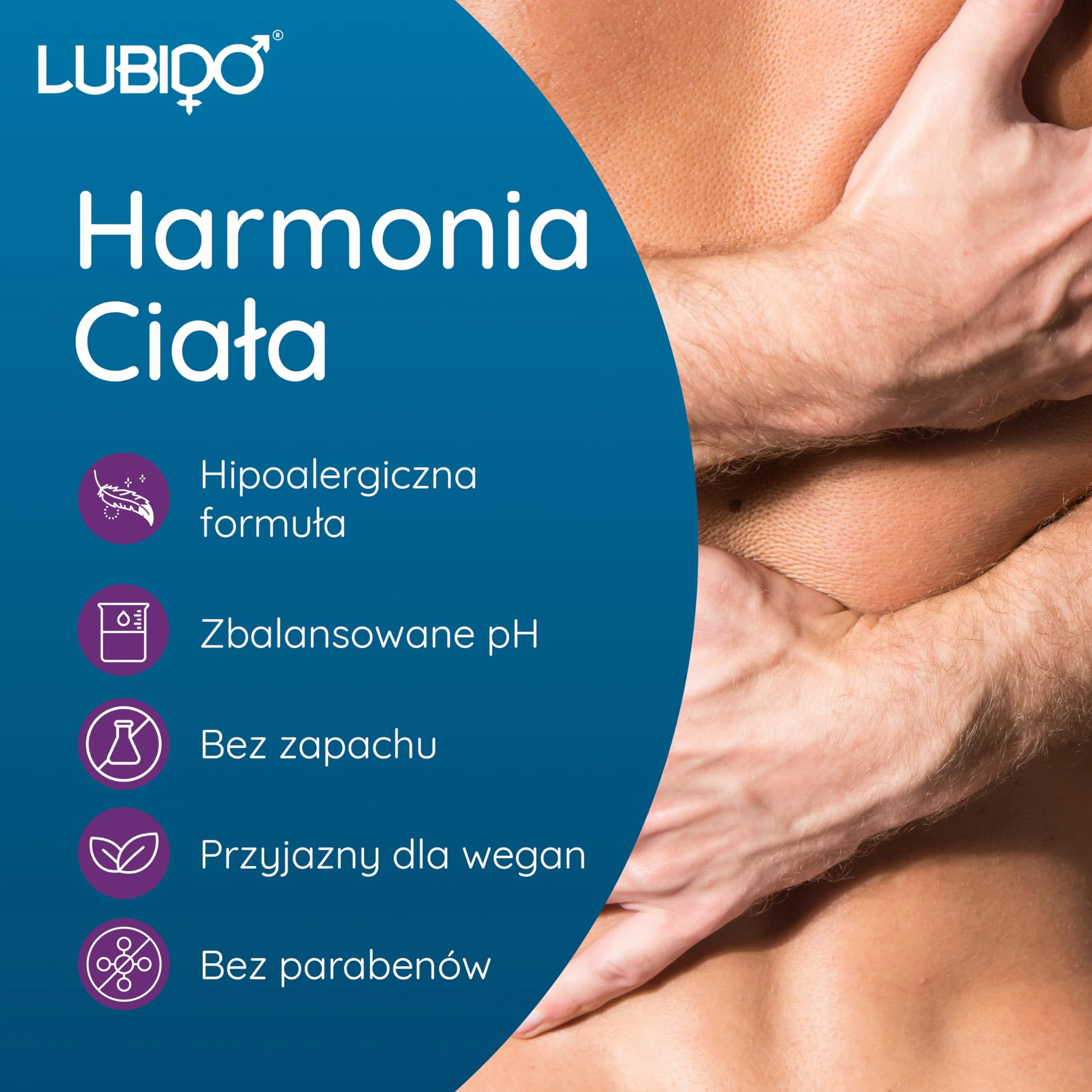 Nawilżający hybrydowy lubrykant na bazie wody bez parabenów od Lubido – 30ml