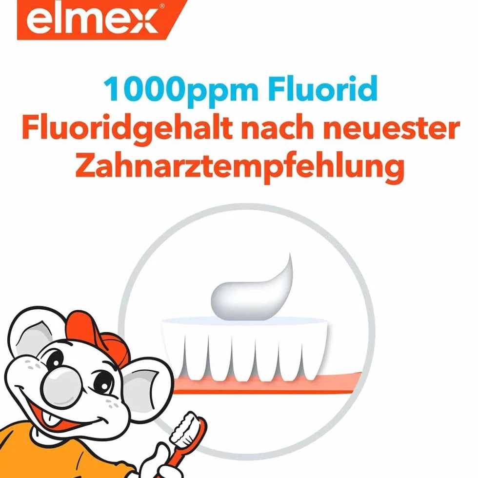 Elmex 784638 Pasta do Zębów dla Dzieci, 2-6 lat, 50 ml