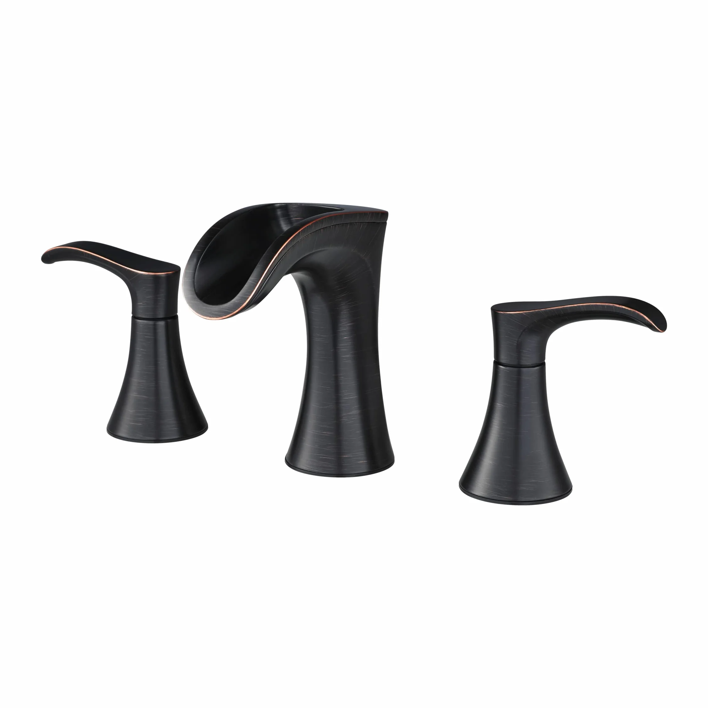 Pfister Brea LF049BRYY bateria łazienkowa do umywalki, 20 cm, z 2 uchwytami, 3-otworowa, toskańskie wykończenie z brązu
